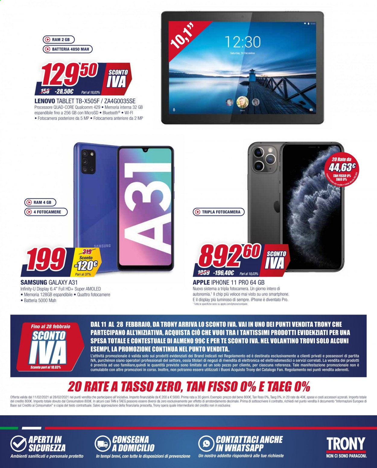 Volantino Trony - 11/2/2021 - 28/2/2021. Pagina 13