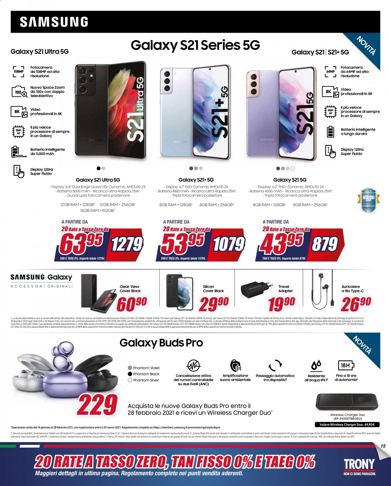 Volantino Trony - 11/2/2021 - 28/2/2021. Pagina 15