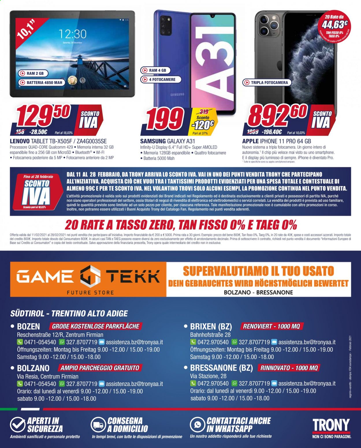 Volantino Trony - 11/2/2021 - 28/2/2021. Pagina 13