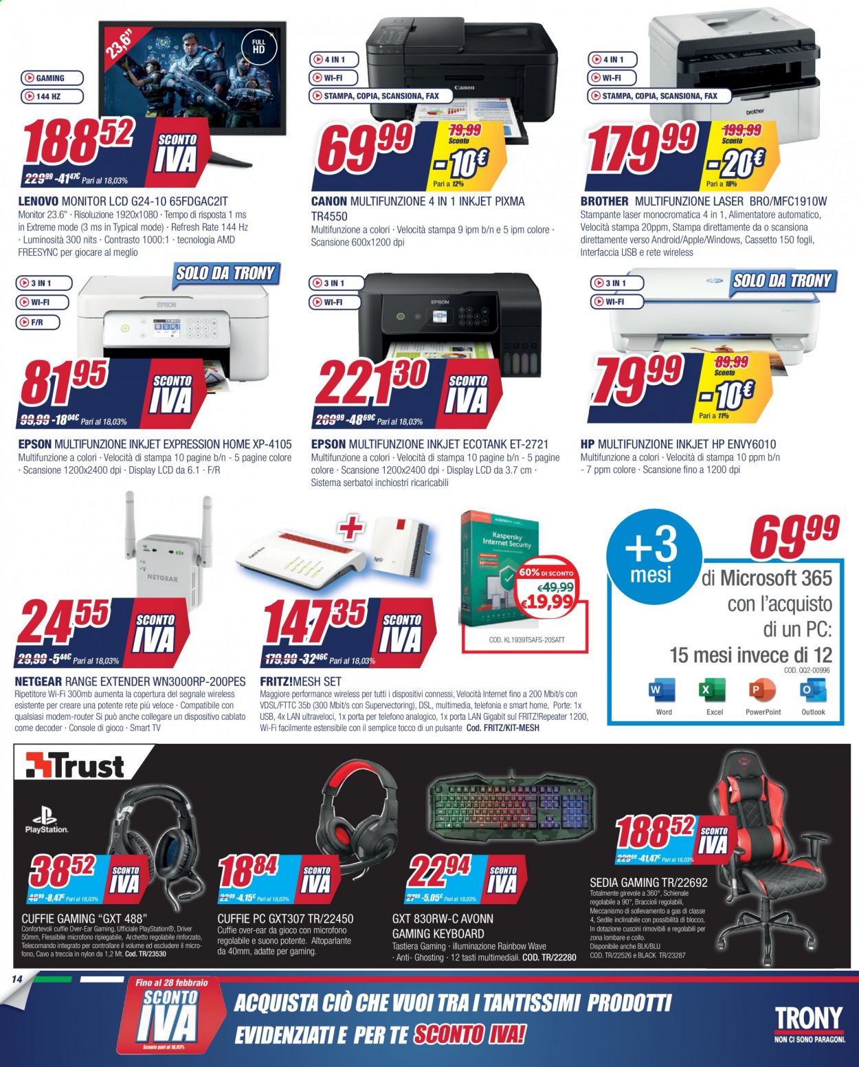 Volantino Trony - 11/2/2021 - 28/2/2021. Pagina 14