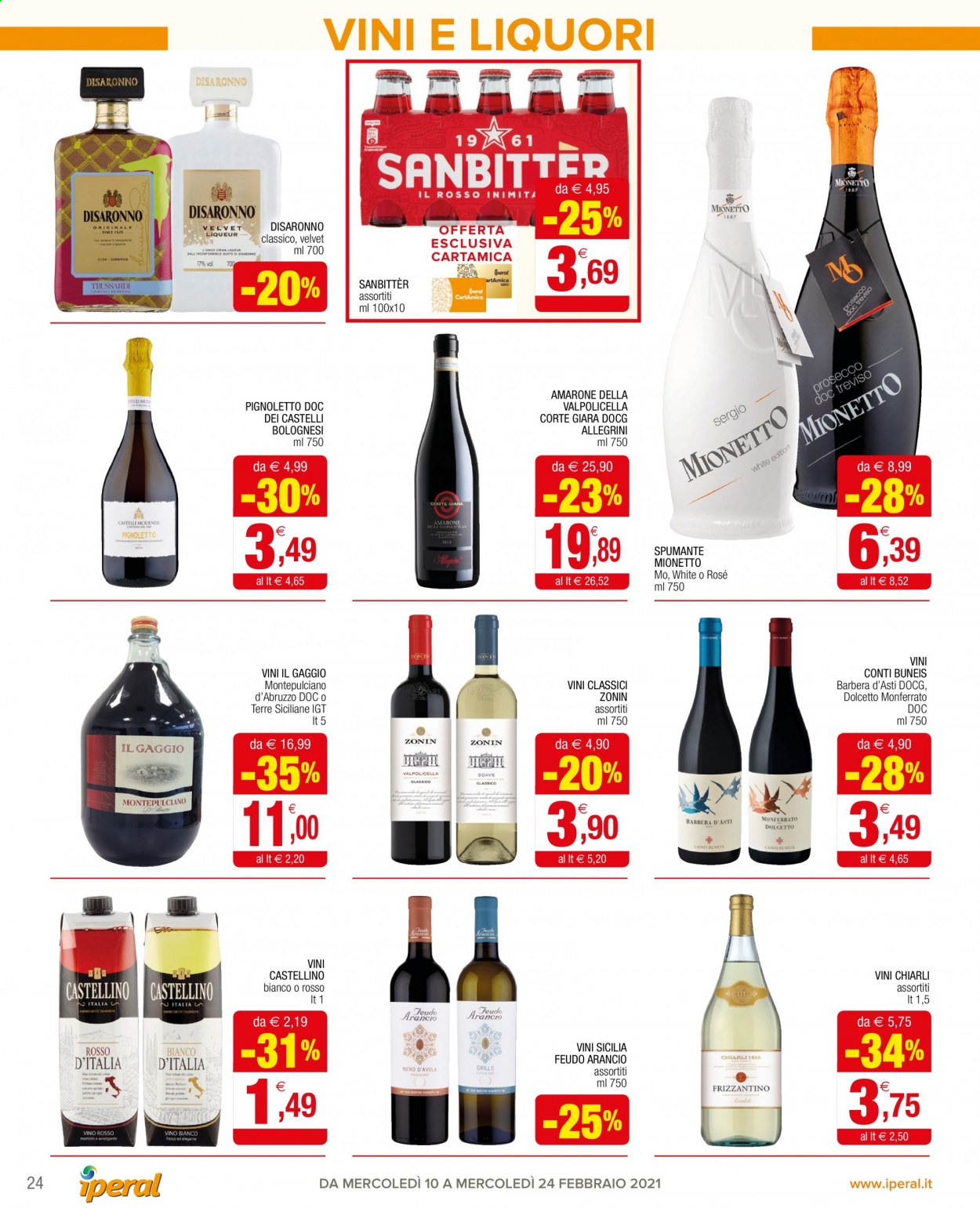 Volantino Iperal - 10/2/2021 - 24/2/2021. Pagina 24