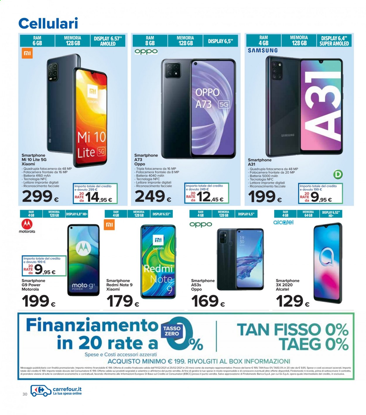 Volantino Carrefour - 11/2/2021 - 25/2/2021. Pagina 30