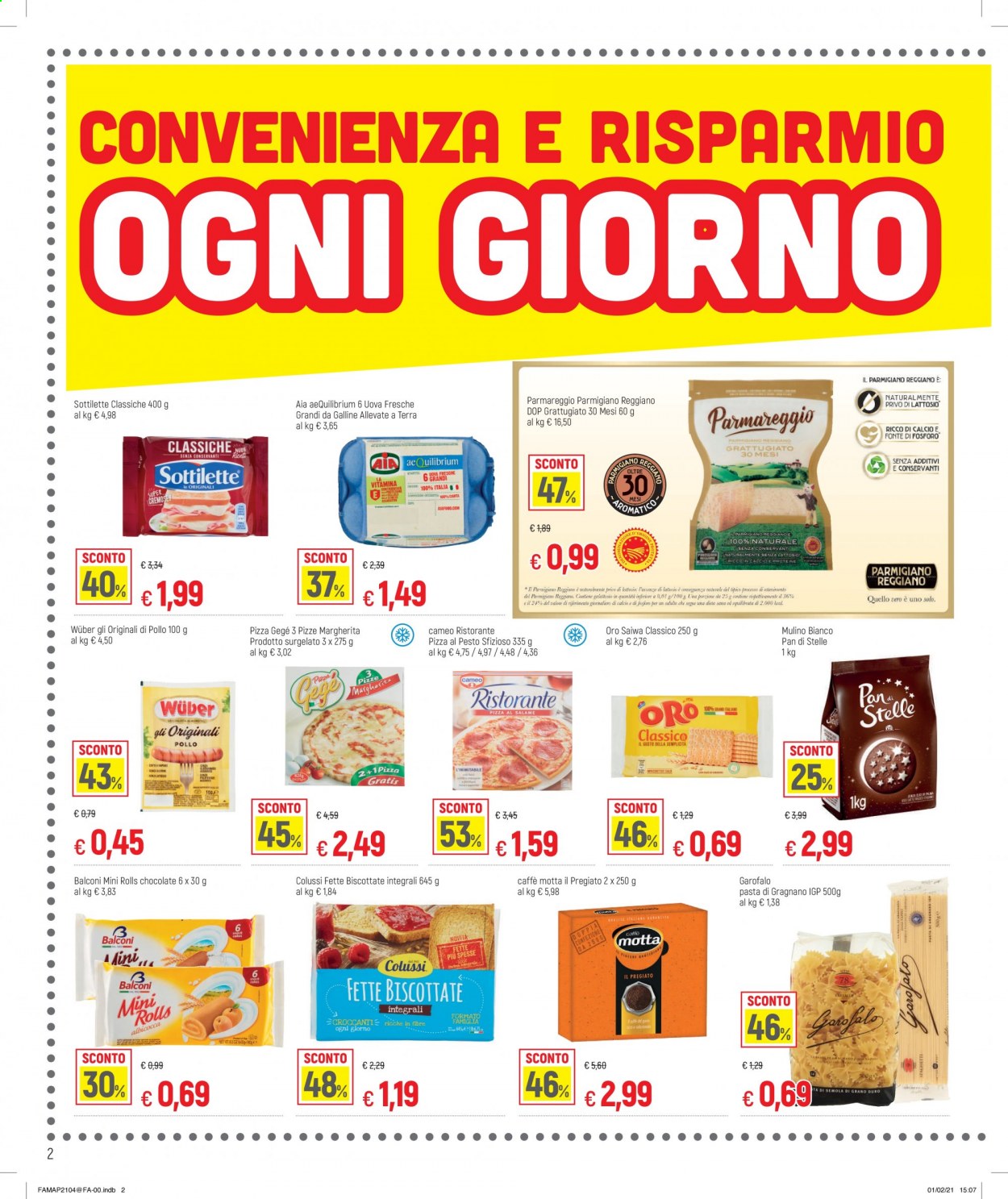 Volantino Famila - 11/2/2021 - 24/2/2021. Pagina 2