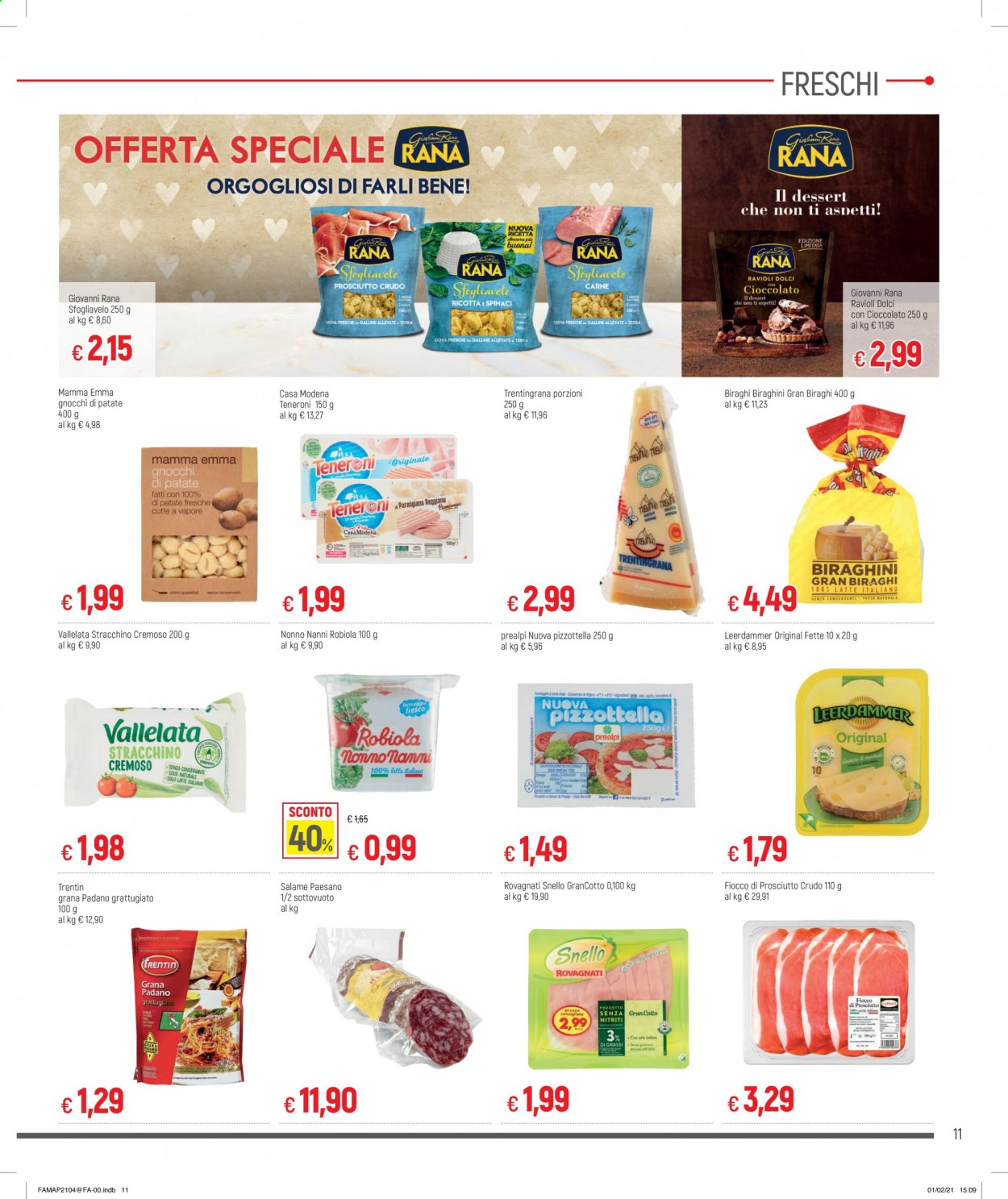 Volantino Famila - 11/2/2021 - 24/2/2021. Pagina 11