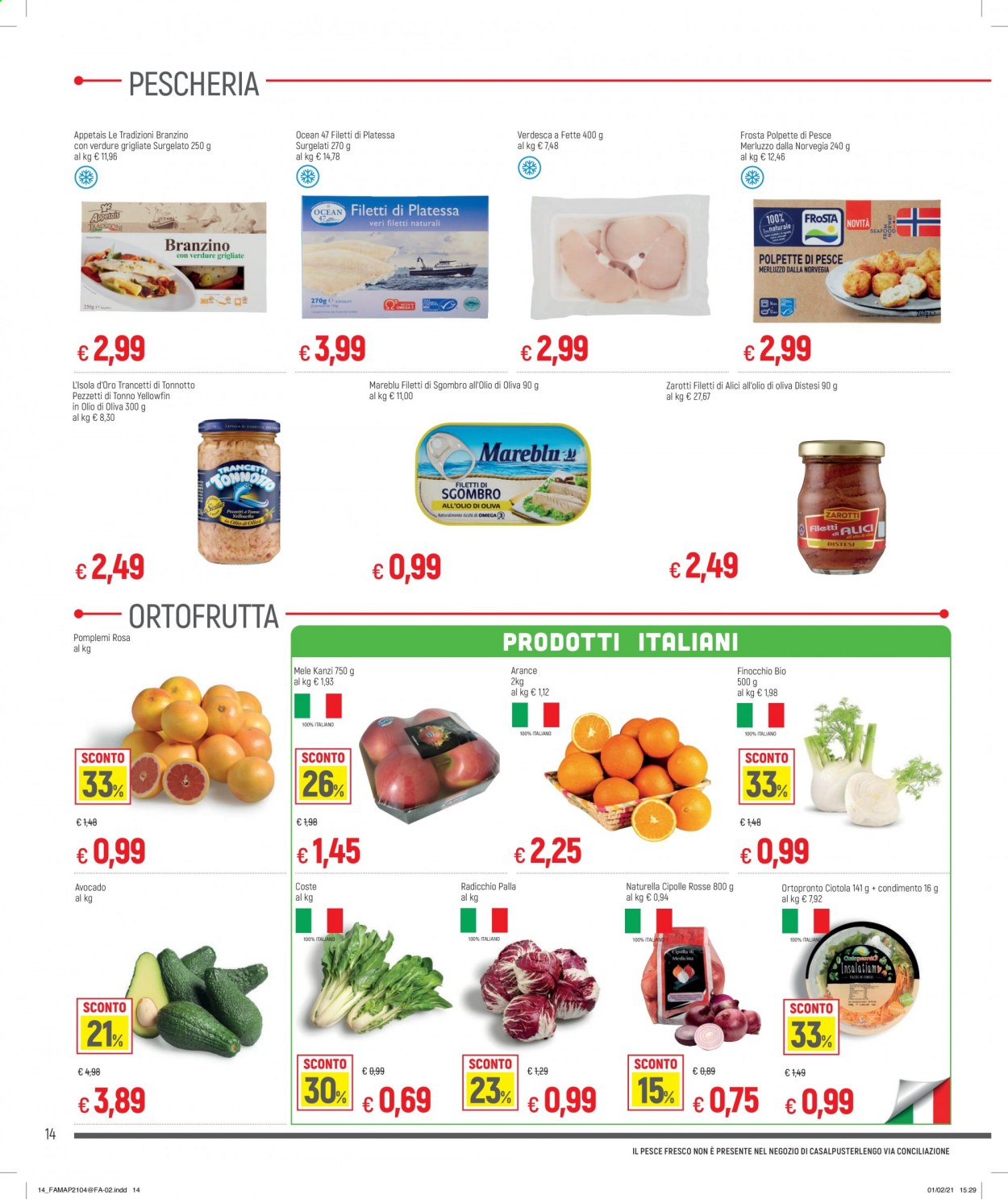 Volantino Famila - 11/2/2021 - 24/2/2021. Pagina 14
