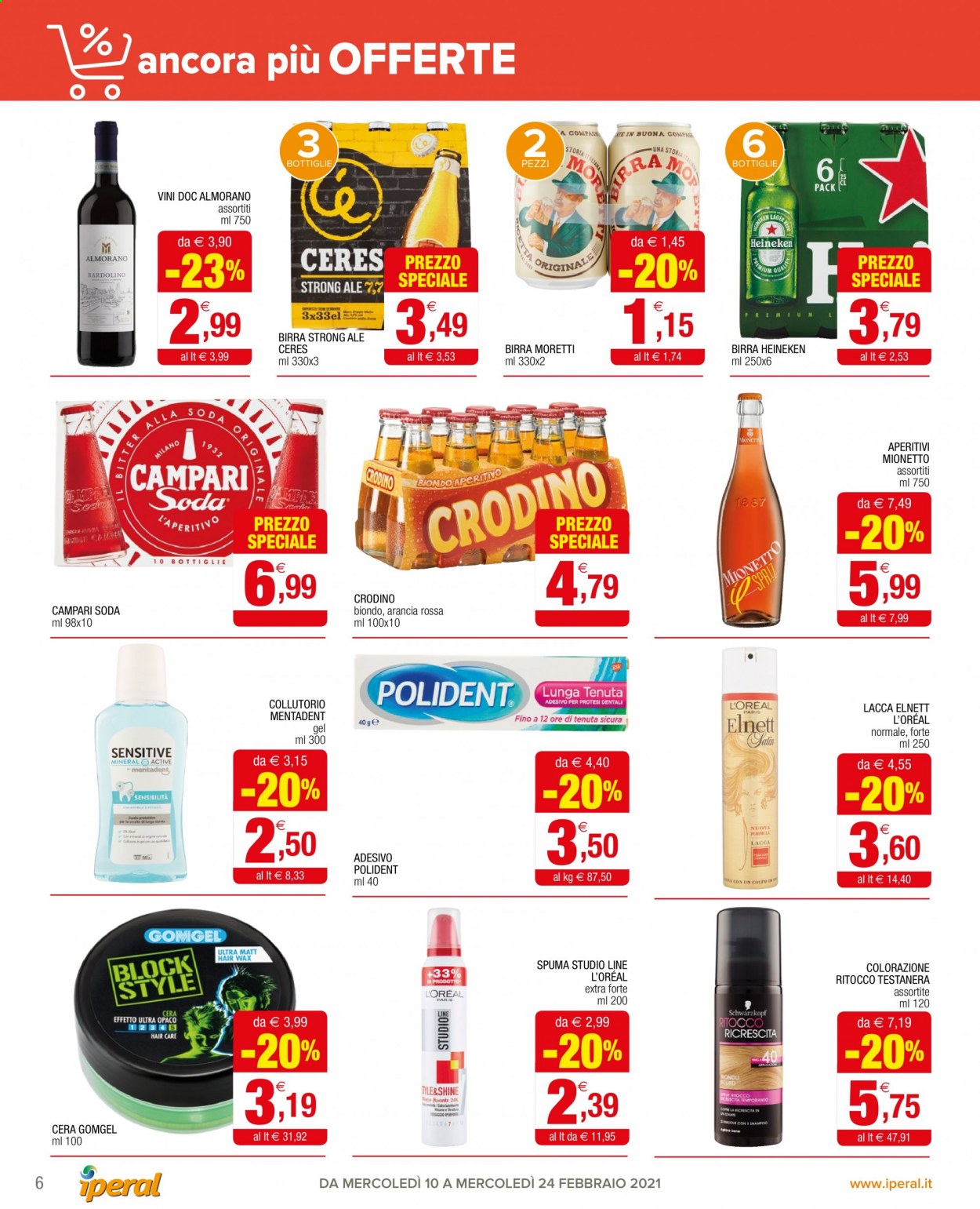 Volantino Iperal - 10/2/2021 - 24/2/2021. Pagina 6