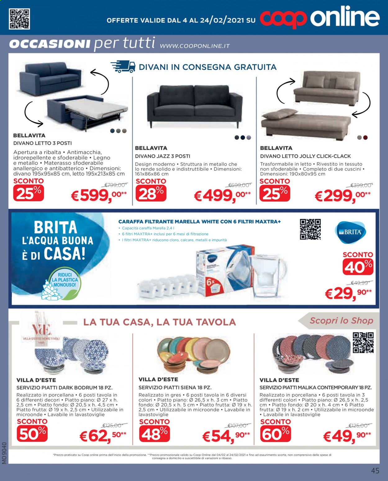 Volantino Coop - 11/2/2021 - 24/2/2021. Pagina 45