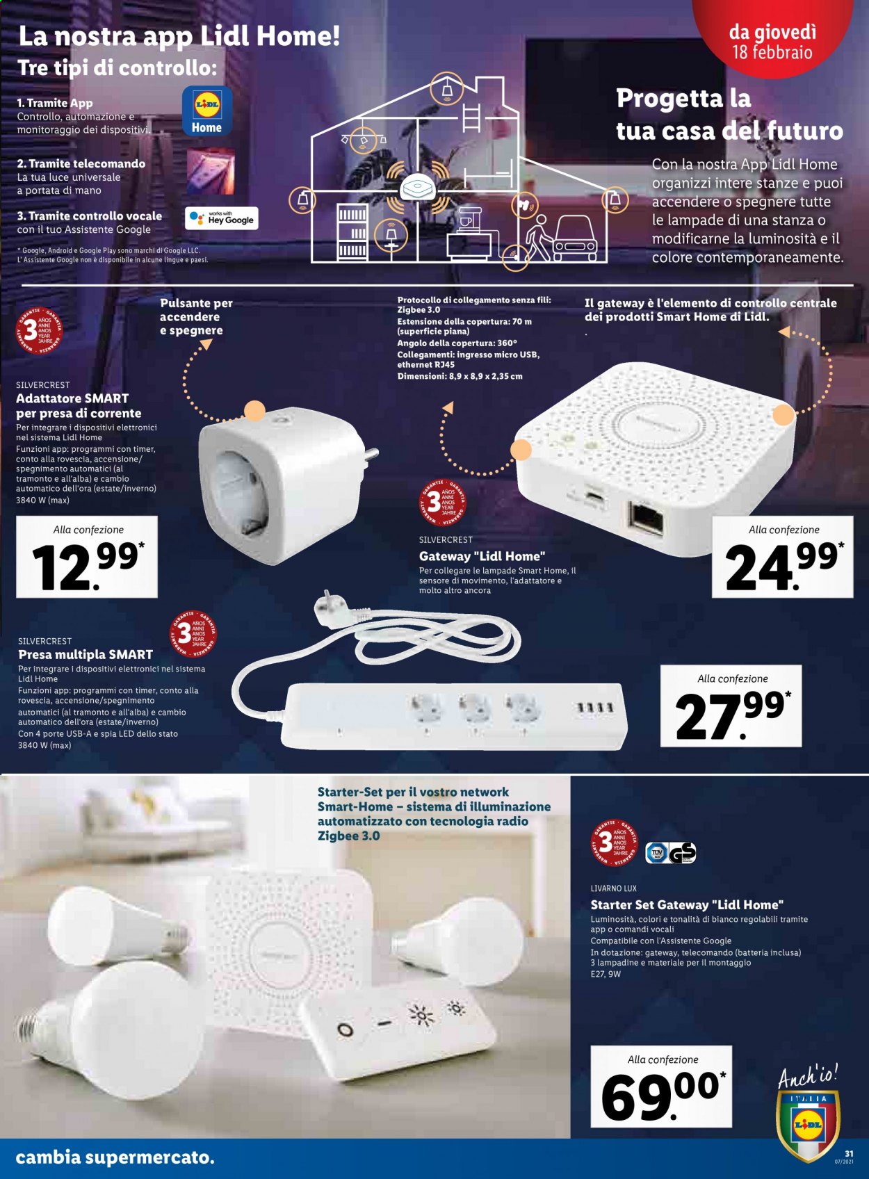 Volantino Lidl - 15/2/2021 - 21/2/2021. Pagina 31