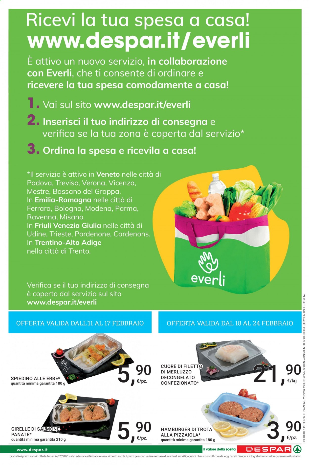 Volantino Despar - 11/2/2021 - 24/2/2021. Pagina 13