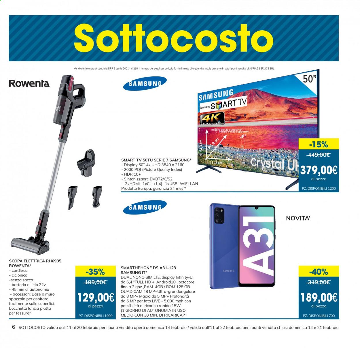 Volantino Eurospar - 11/2/2021 - 24/2/2021. Pagina 6