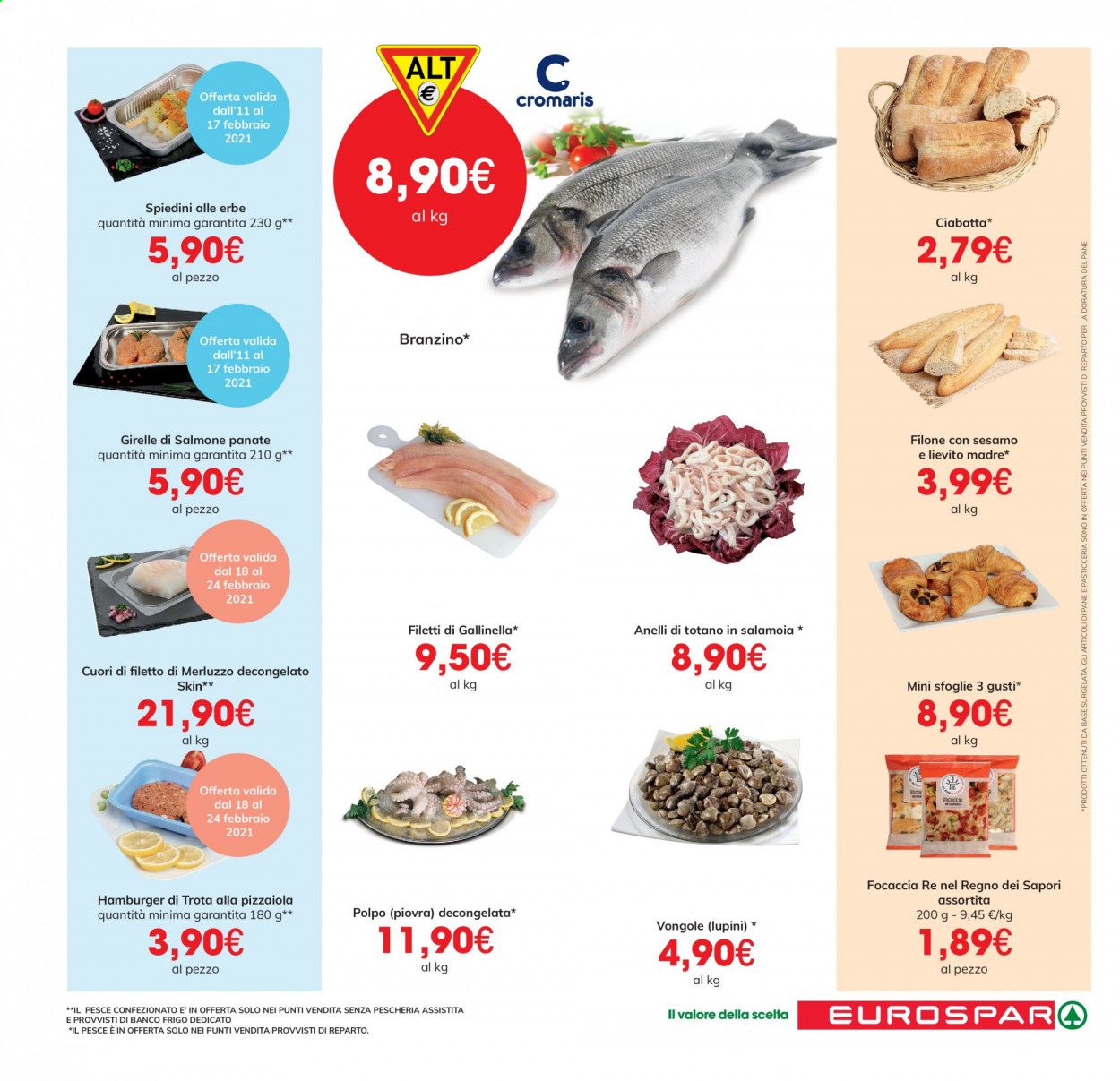 Volantino Eurospar - 11/2/2021 - 24/2/2021. Pagina 13