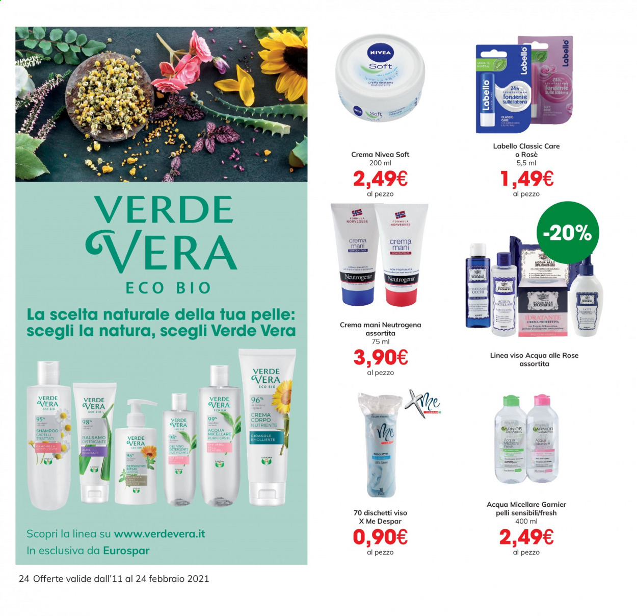 Volantino Eurospar - 11/2/2021 - 24/2/2021. Pagina 24