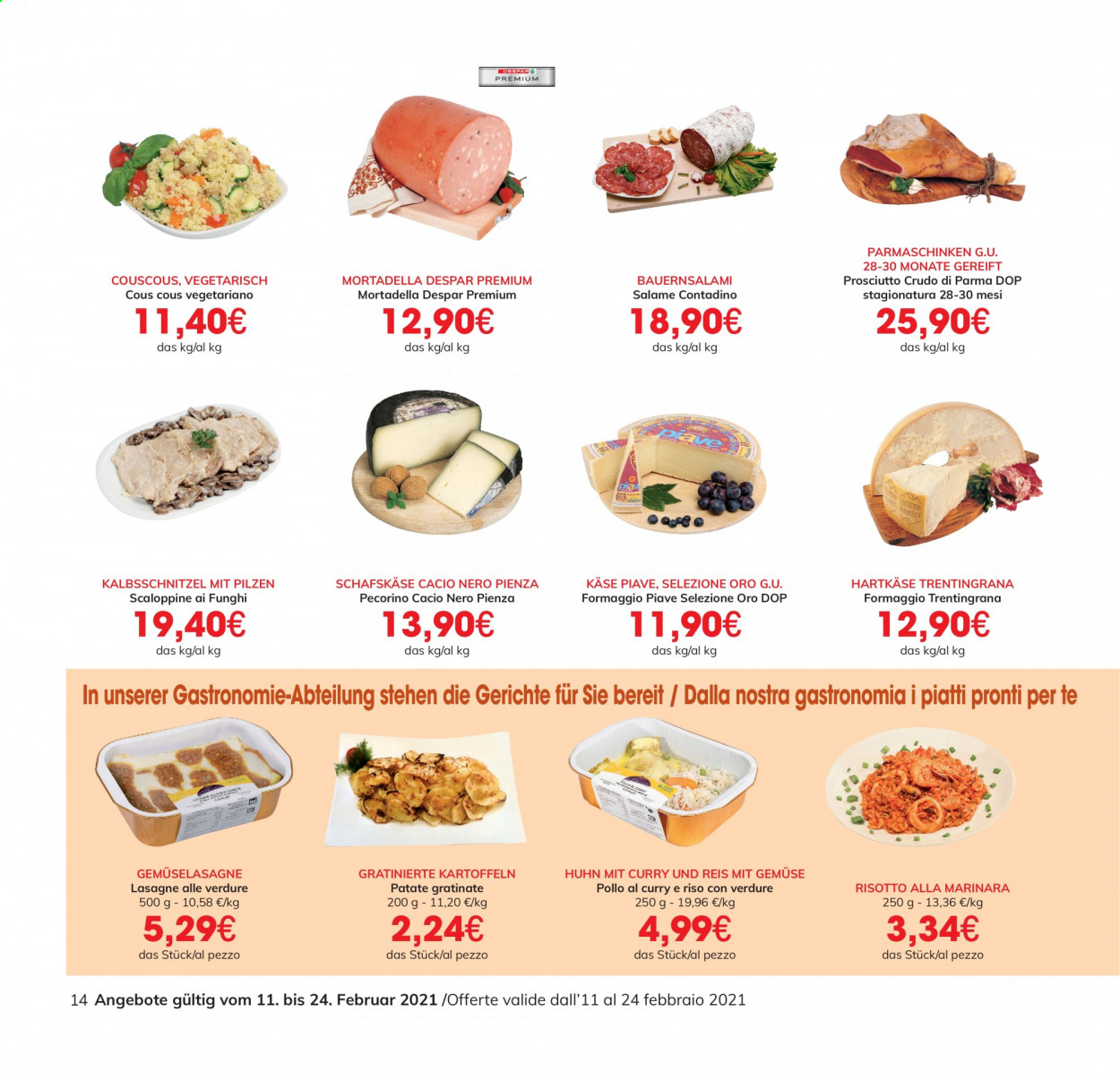 Volantino Eurospar - 11/2/2021 - 20/2/2021. Pagina 14
