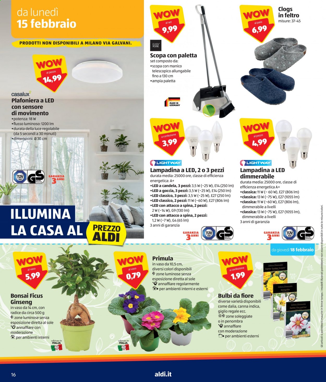 Volantino Aldi - 15/2/2021 - 21/2/2021. Pagina 16