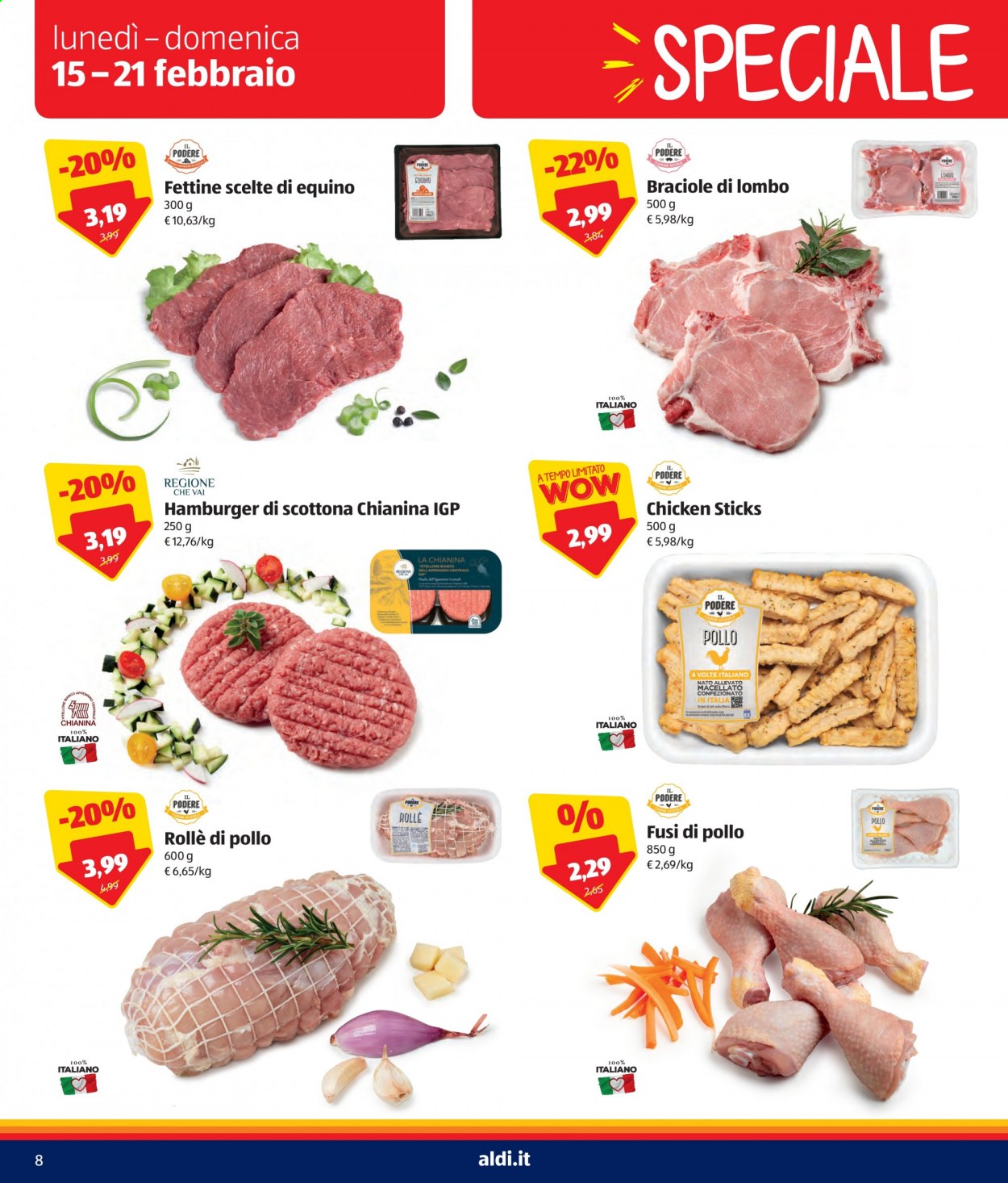Volantino Aldi - 15/2/2021 - 21/2/2021. Pagina 8