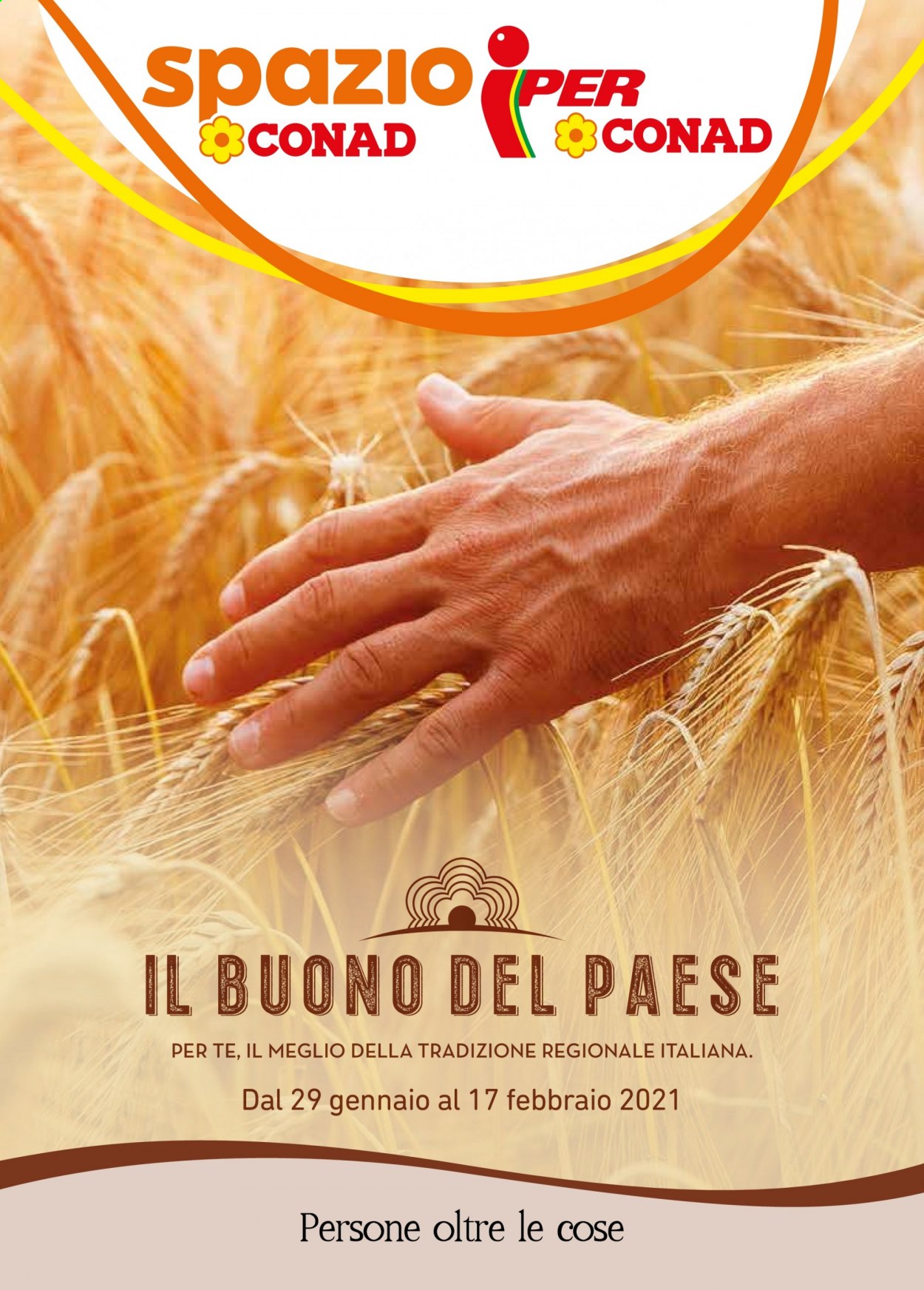 Volantino Conad - 29/1/2021 - 17/2/2021. Pagina 1
