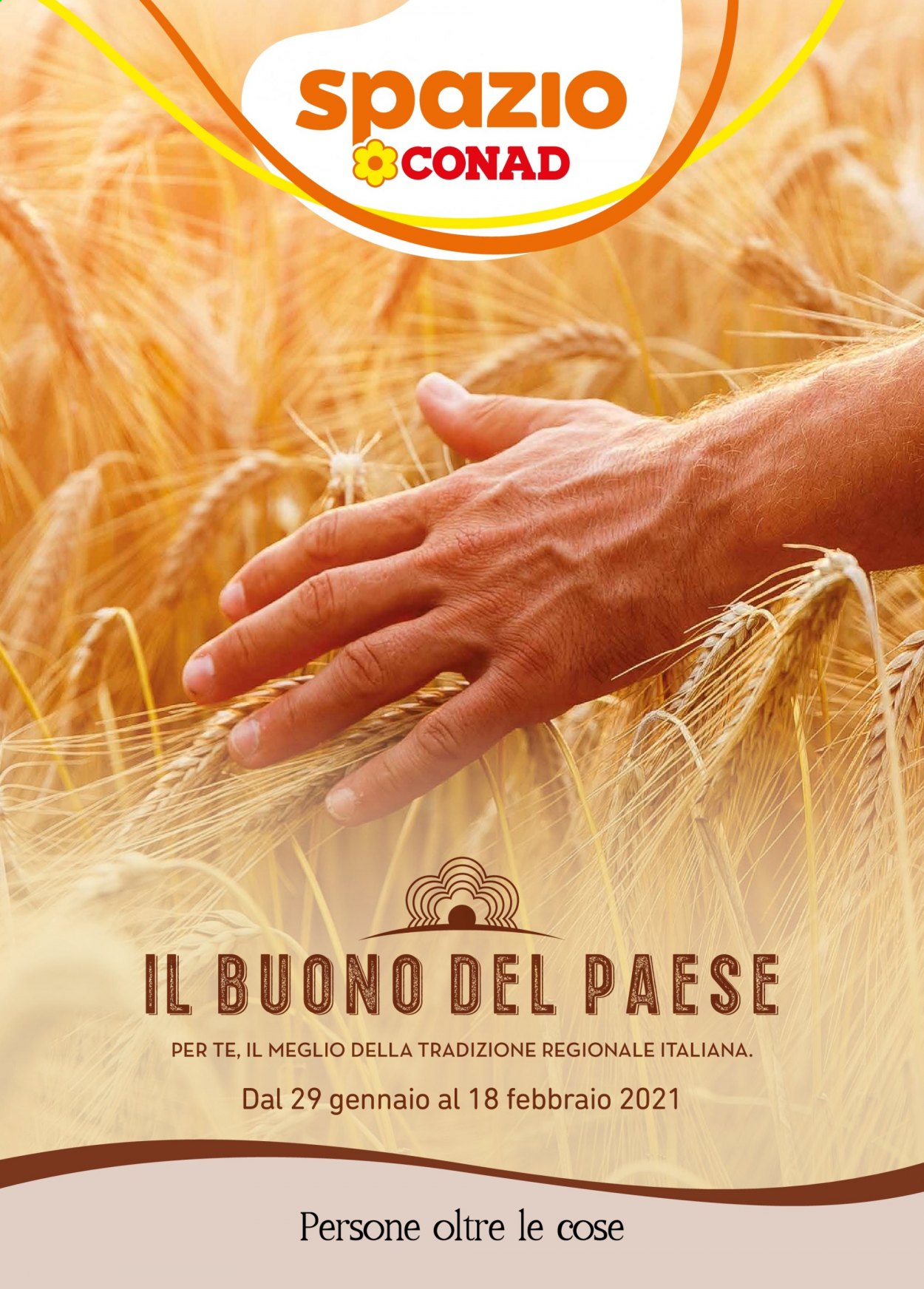 Volantino Conad - 29/1/2021 - 18/2/2021. Pagina 1