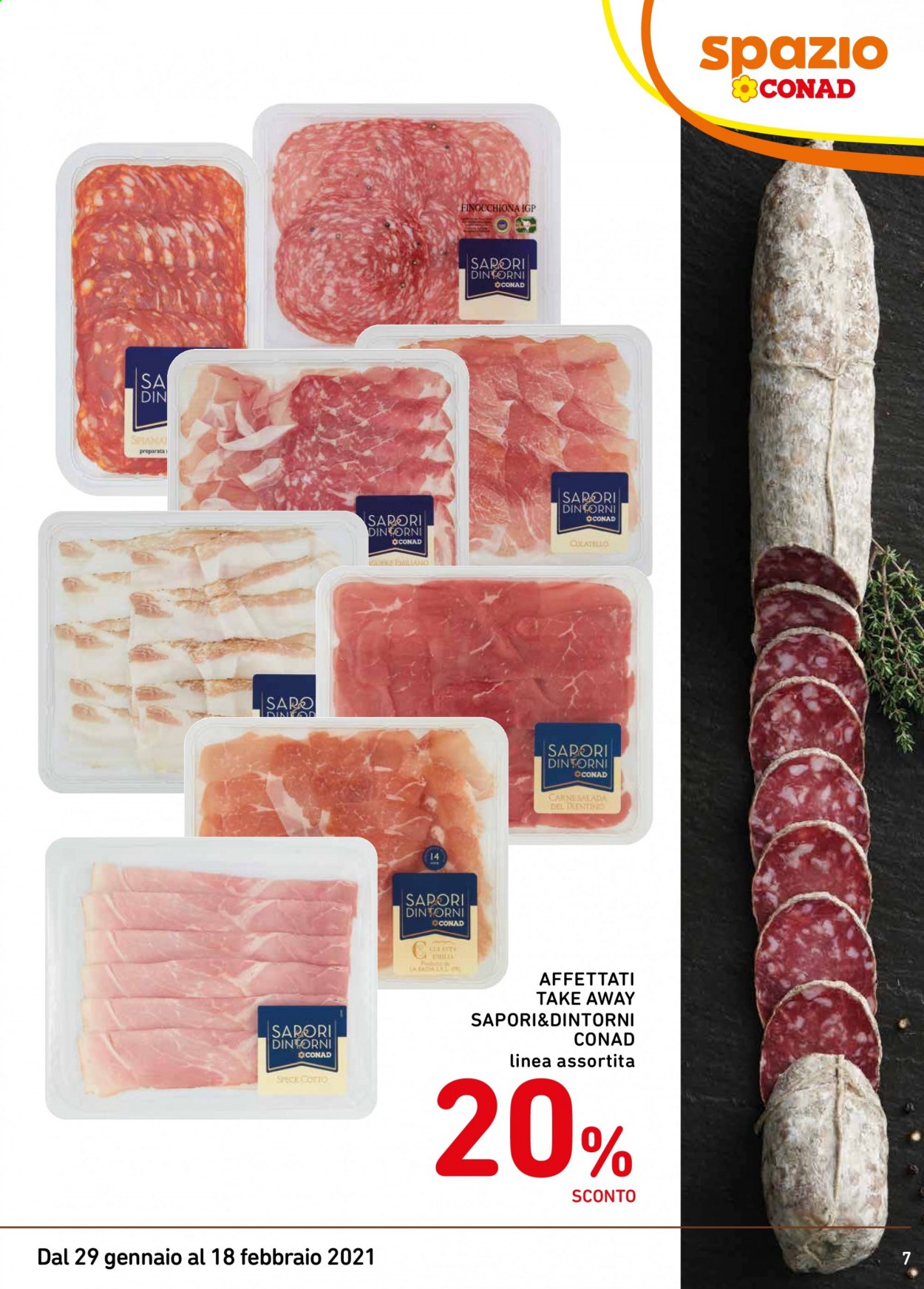 Volantino Conad - 29/1/2021 - 18/2/2021. Pagina 7