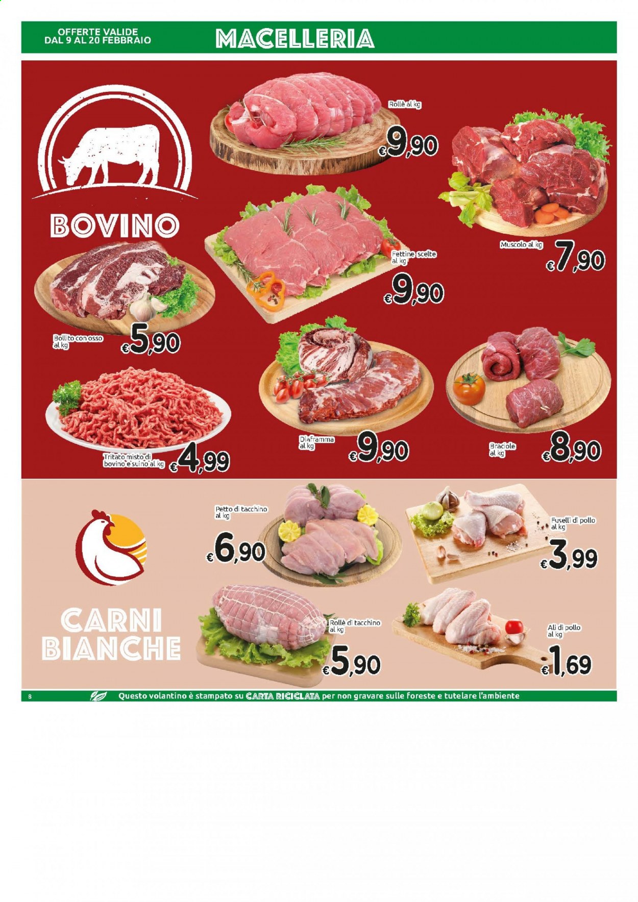 Volantino Carrefour - 9/2/2021 - 18/2/2021. Pagina 8