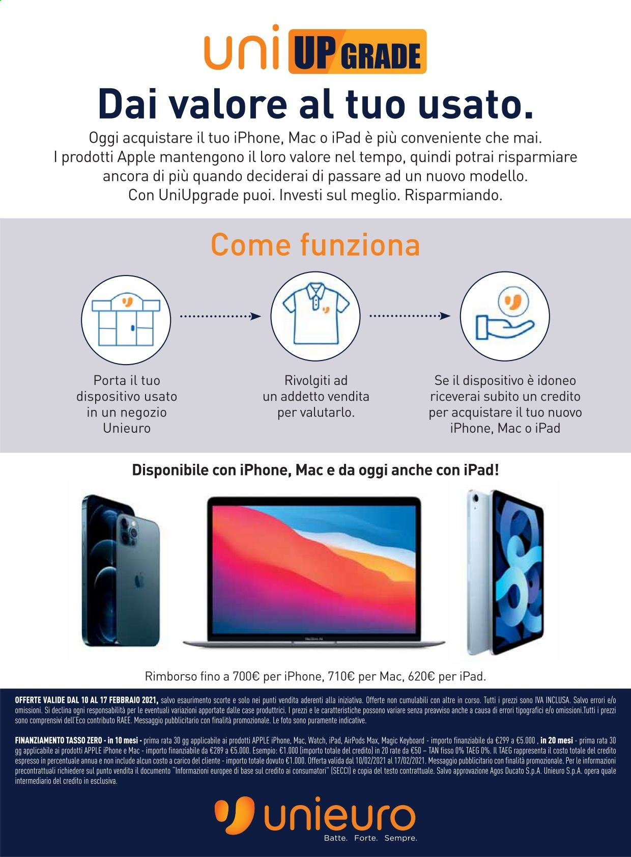 Volantino Unieuro - 10/2/2021 - 17/2/2021. Pagina 13