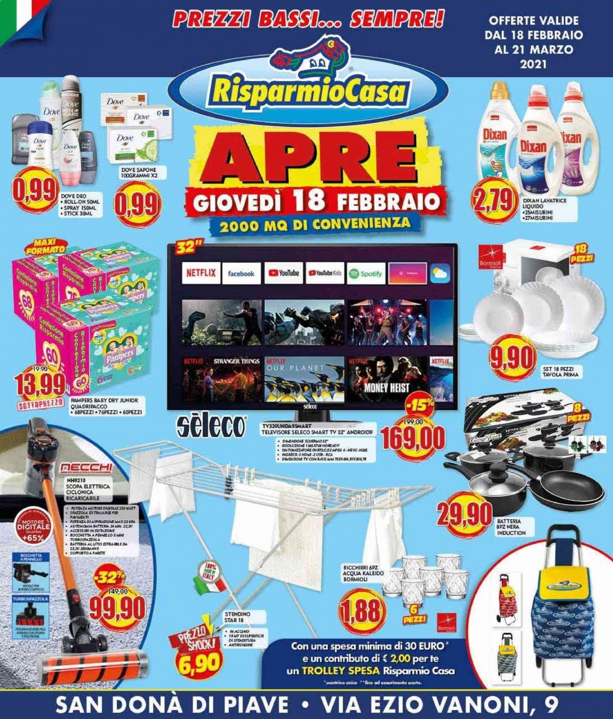Volantino Risparmio Casa - 18/2/2021 - 21/3/2021. Pagina 1