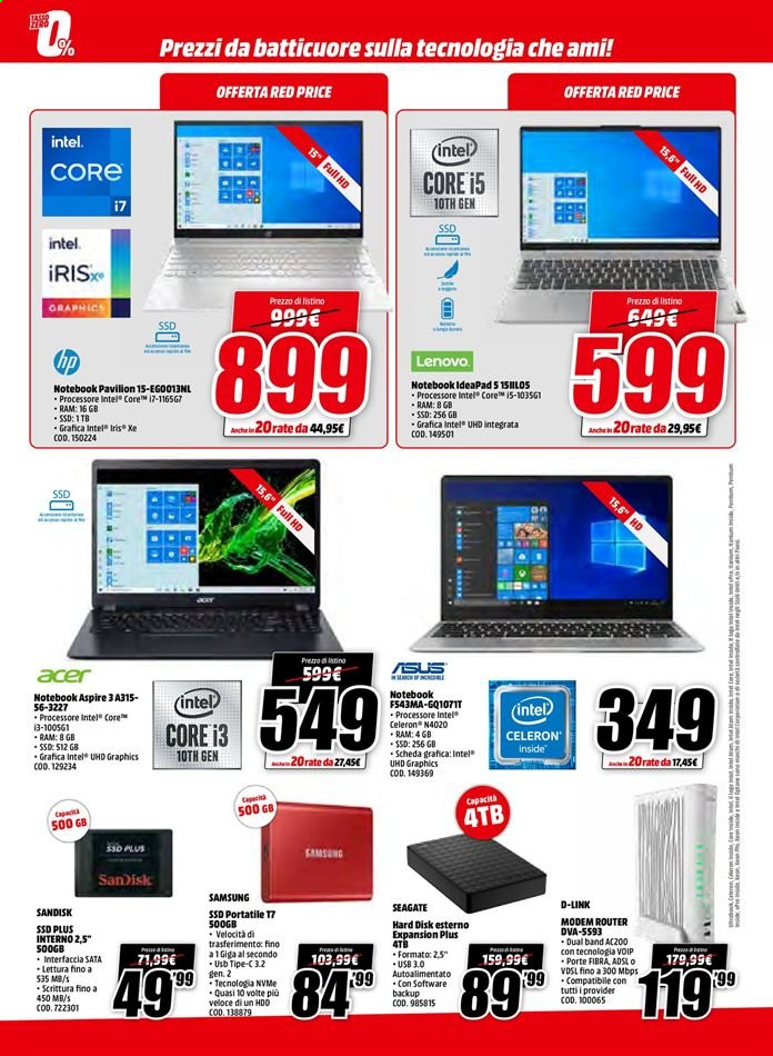 Volantino MediaWorld - 11/2/2021 - 21/2/2021. Pagina 4