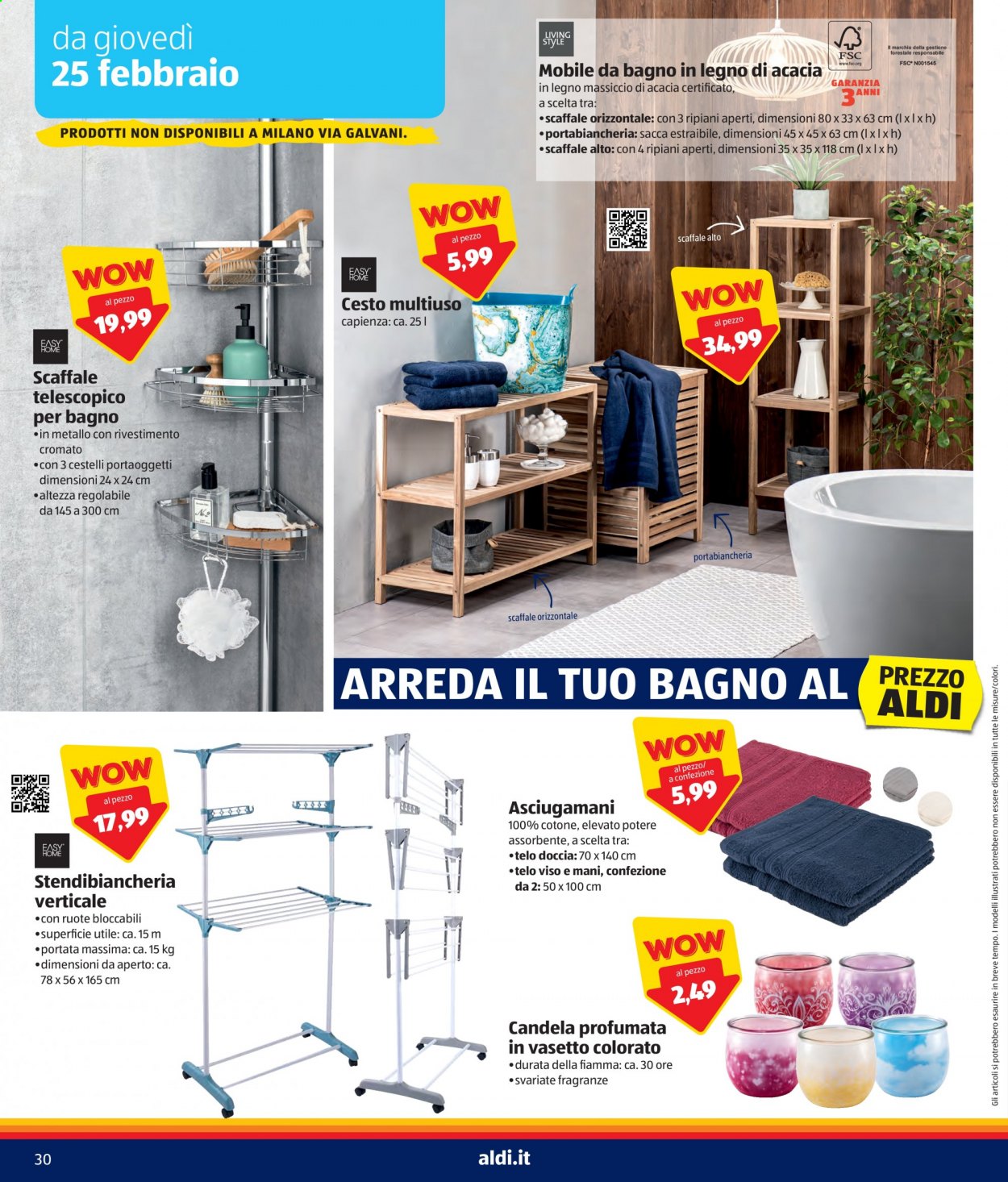 Volantino Aldi - 22/2/2021 - 28/2/2021. Pagina 30
