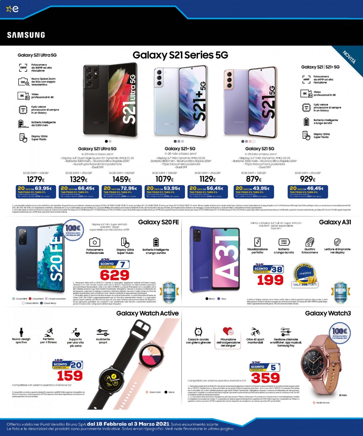 Volantino Euronics - 18/2/2021 - 3/3/2021. Pagina 4