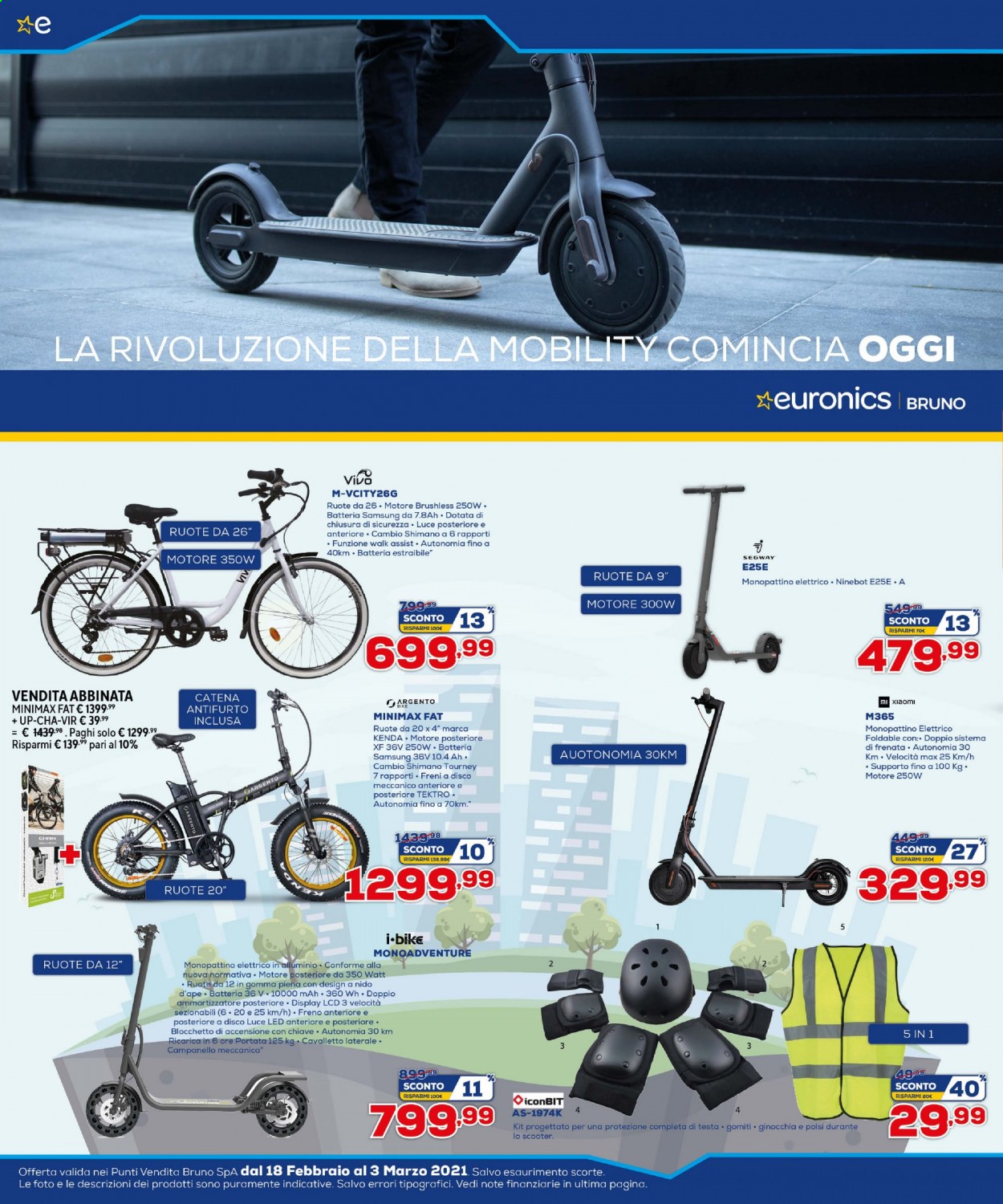 Volantino Euronics - 18/2/2021 - 3/3/2021. Pagina 21