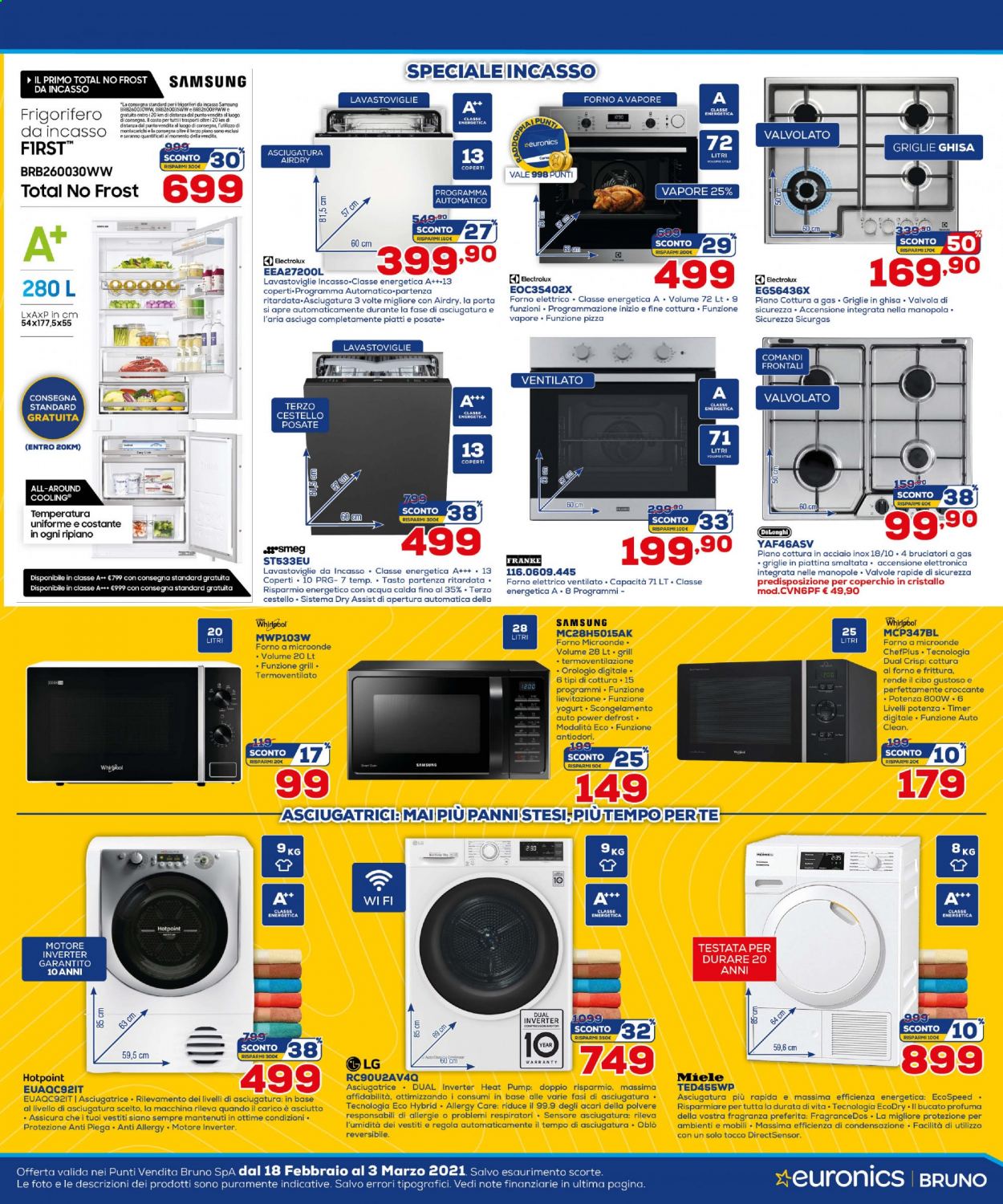 Volantino Euronics - 18/2/2021 - 3/3/2021. Pagina 23