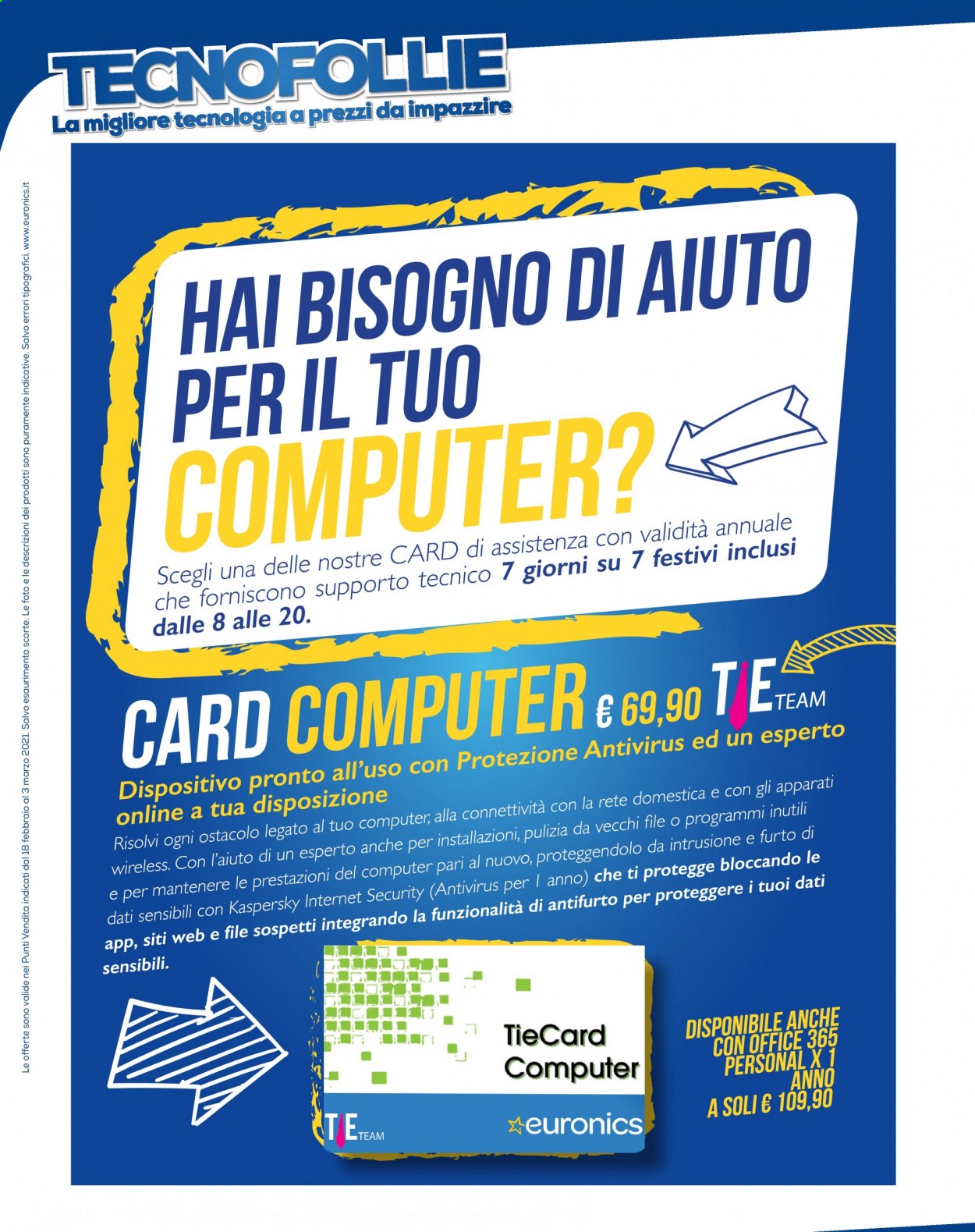 Volantino Euronics - 18/2/2021 - 3/3/2021. Pagina 12