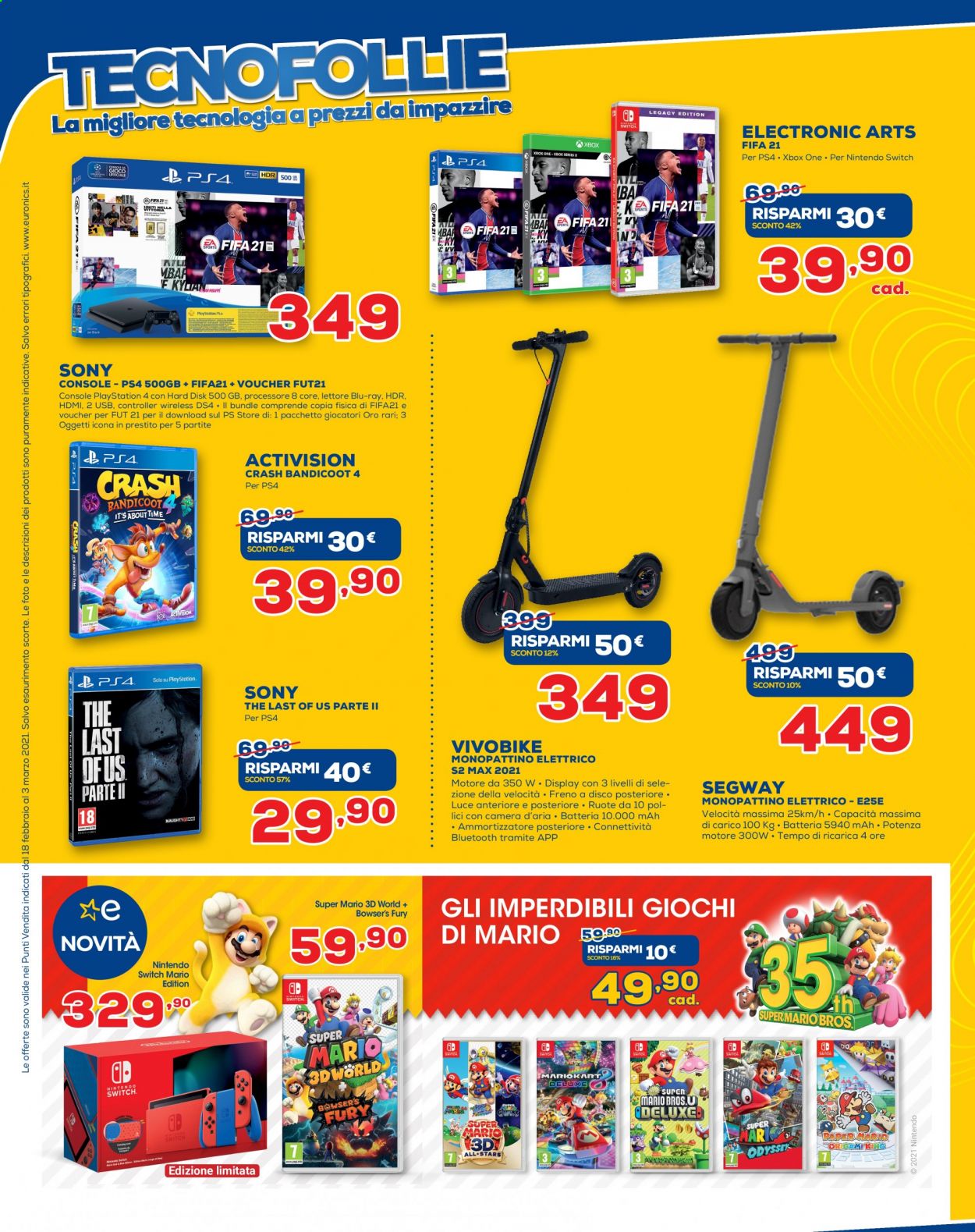 Volantino Euronics - 18/2/2021 - 3/3/2021. Pagina 13