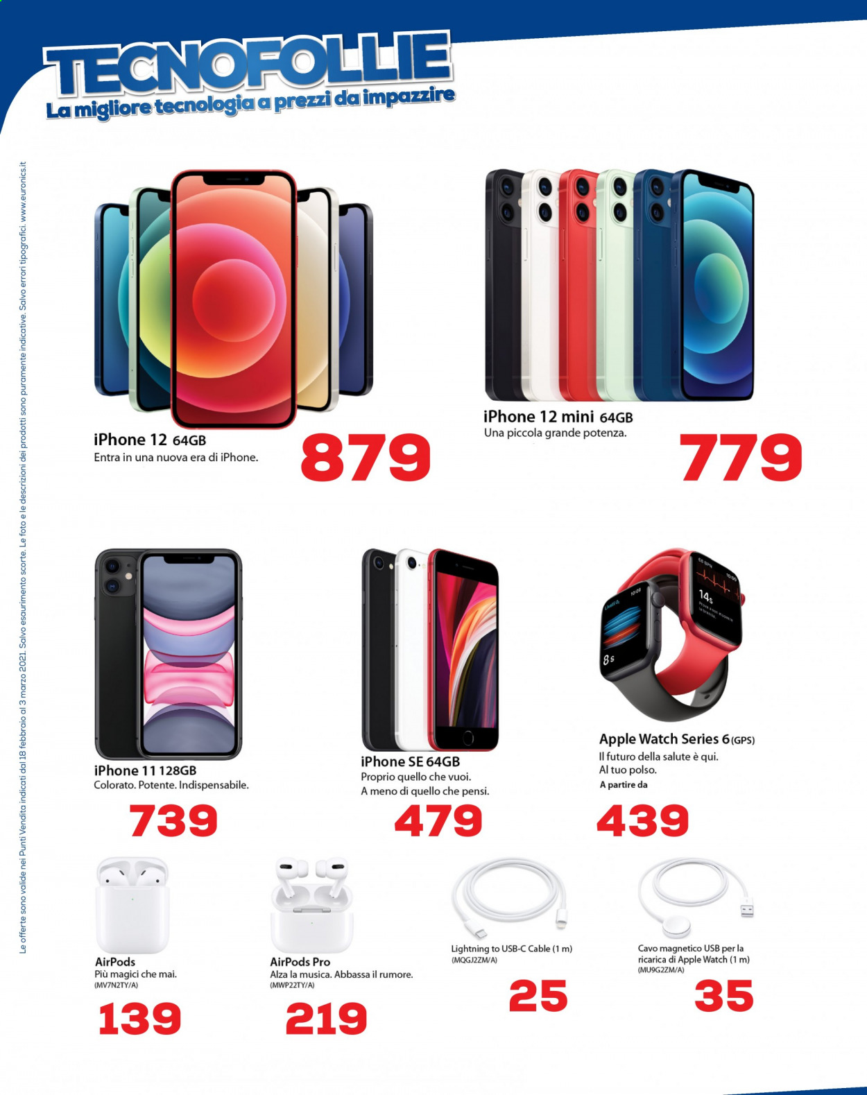 Volantino Euronics - 18/2/2021 - 3/3/2021. Pagina 17