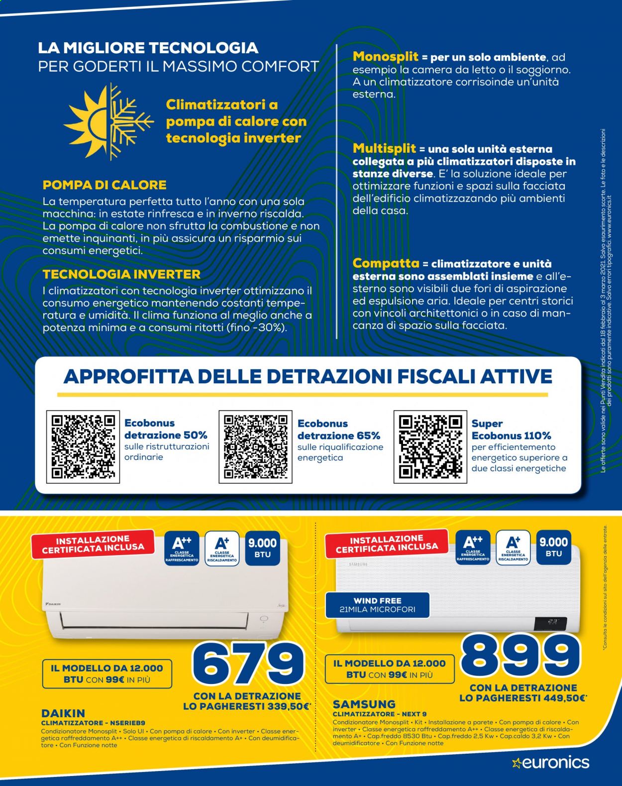 Volantino Euronics - 18/2/2021 - 3/3/2021. Pagina 29