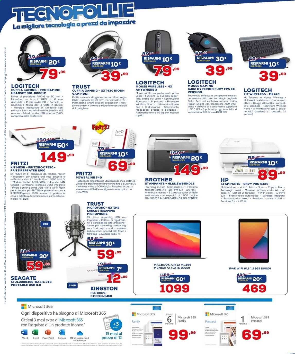 Volantino Euronics - 18/2/2021 - 3/3/2021. Pagina 6
