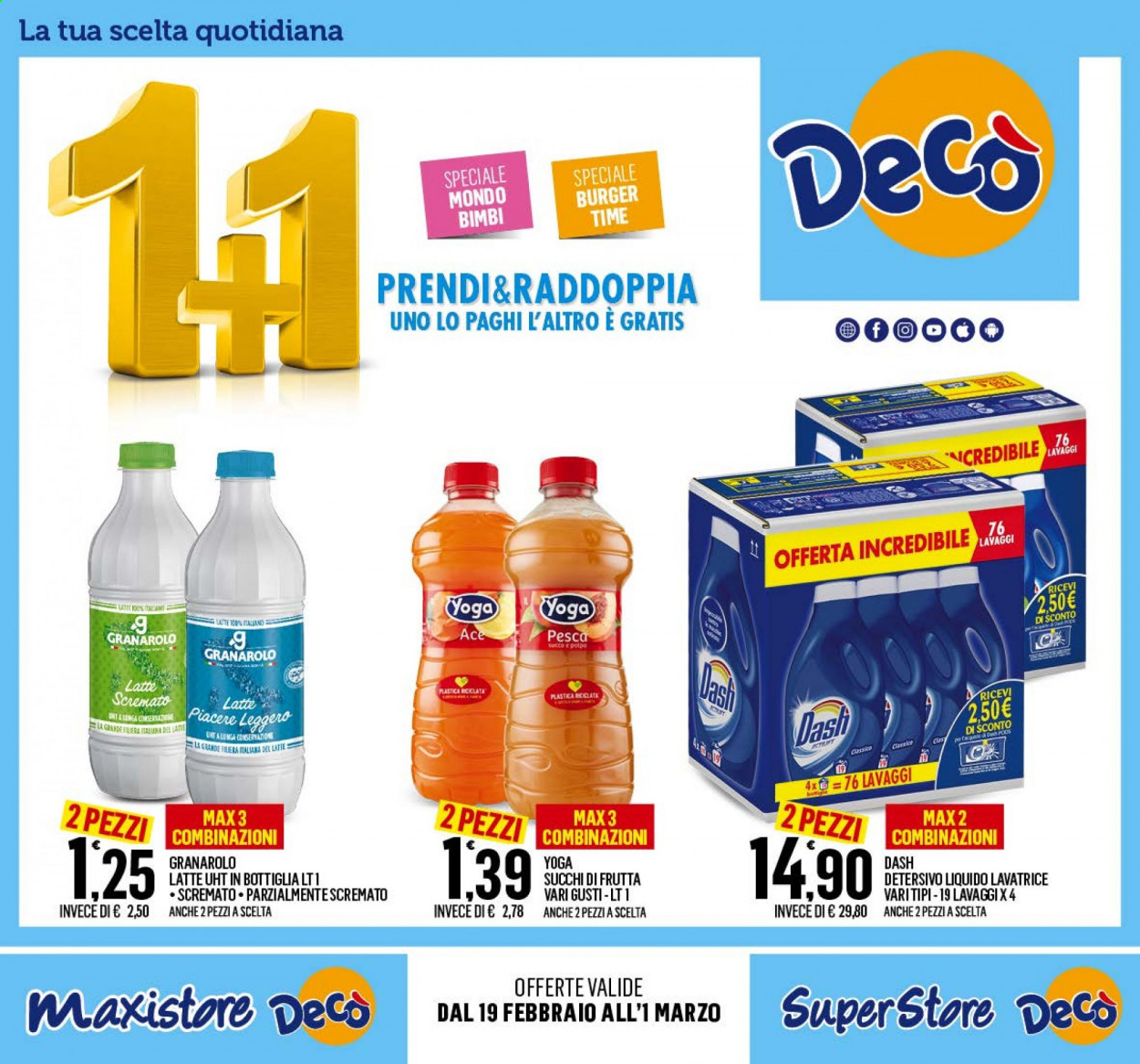 Volantino Deco - 19/2/2021 - 1/3/2021. Pagina 1