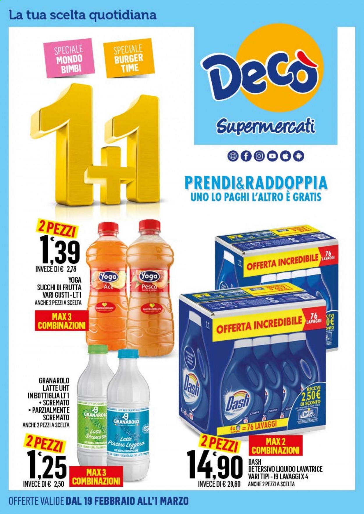 Volantino Deco - 19/2/2021 - 1/3/2021. Pagina 1