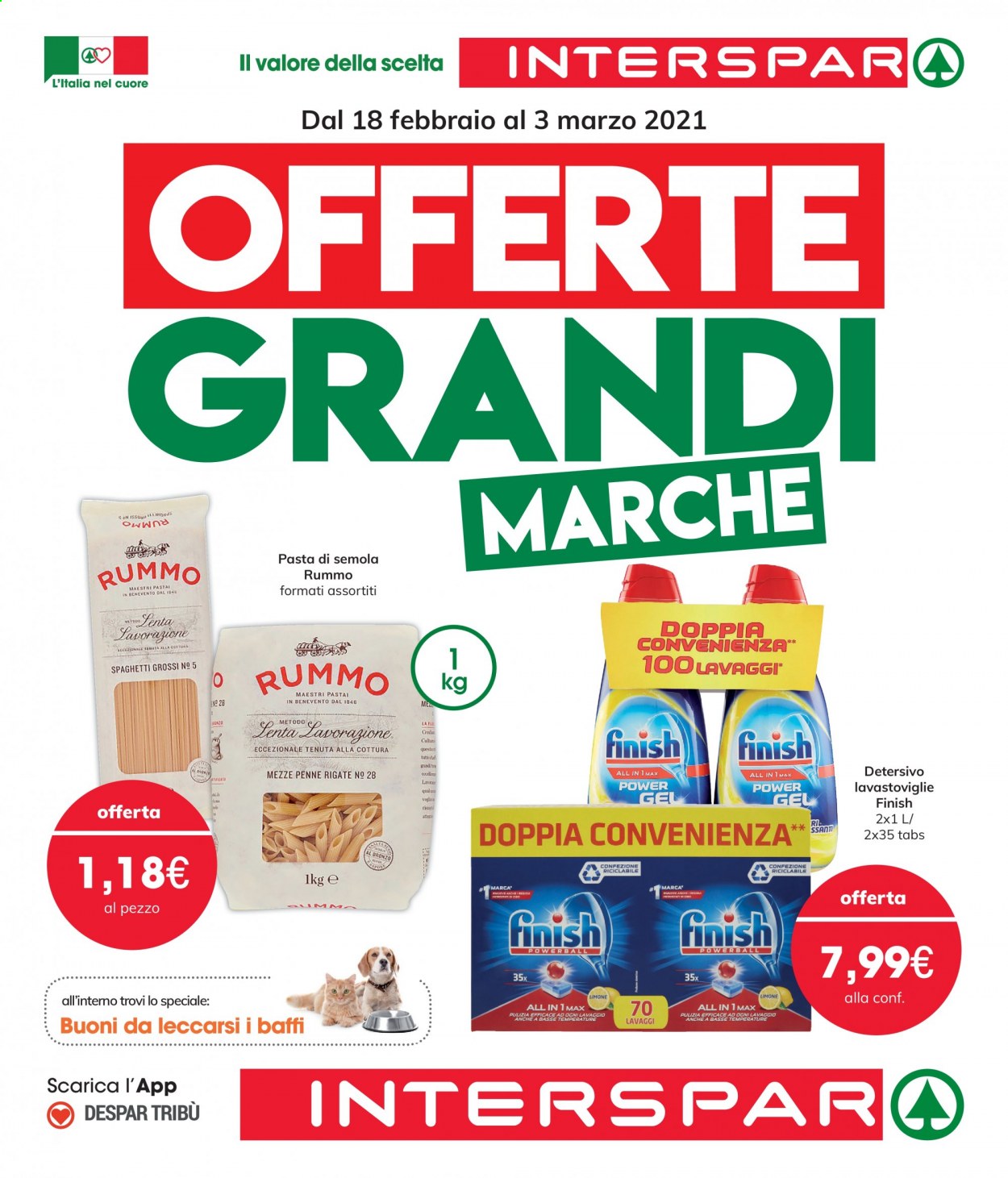 Volantino Interspar - 18/2/2021 - 3/3/2021. Pagina 1