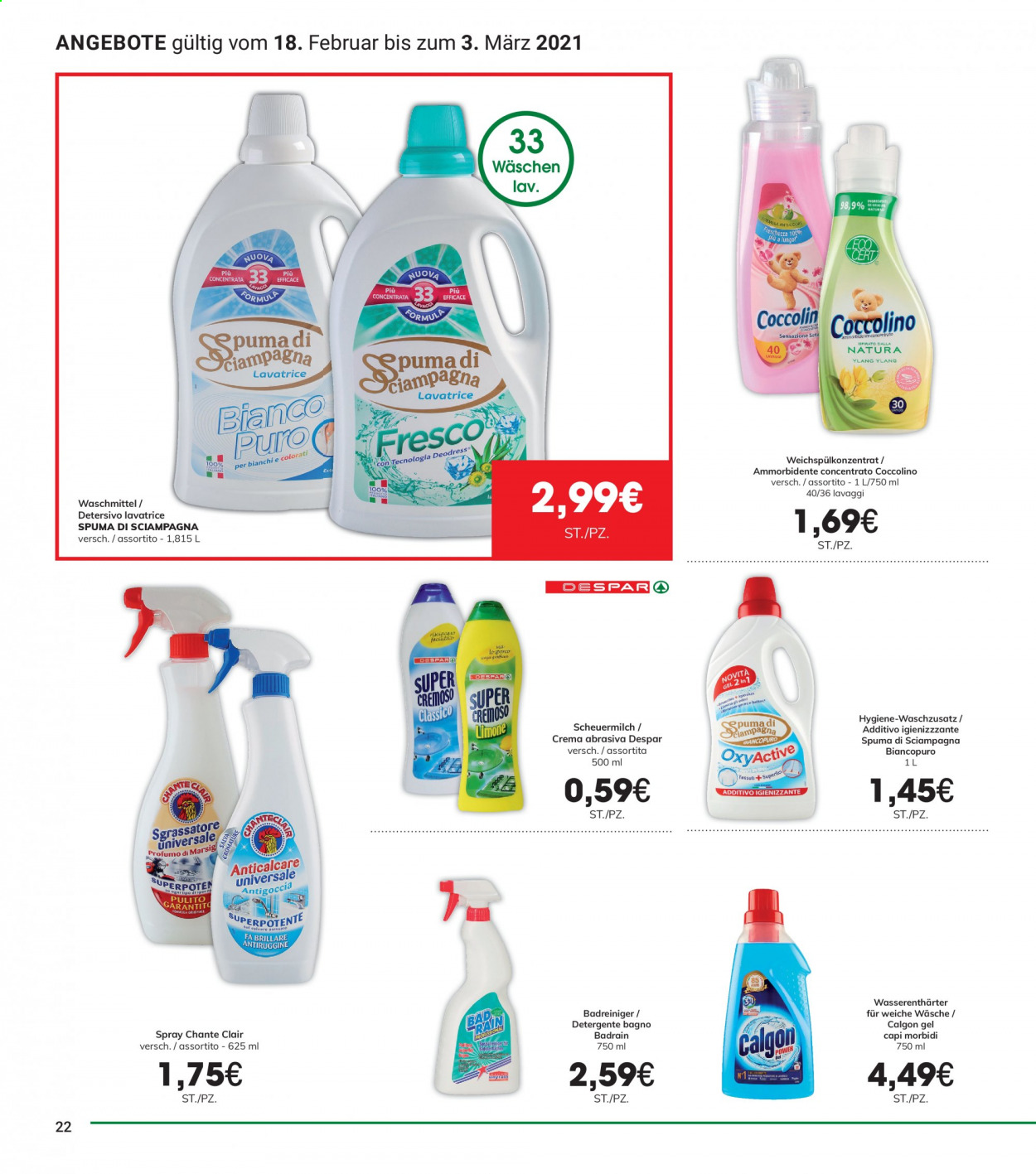 Volantino Interspar - 18/2/2021 - 3/3/2021. Pagina 22