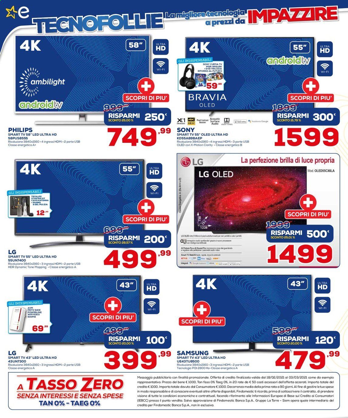 Volantino Euronics - 18/2/2021 - 3/3/2021. Pagina 2