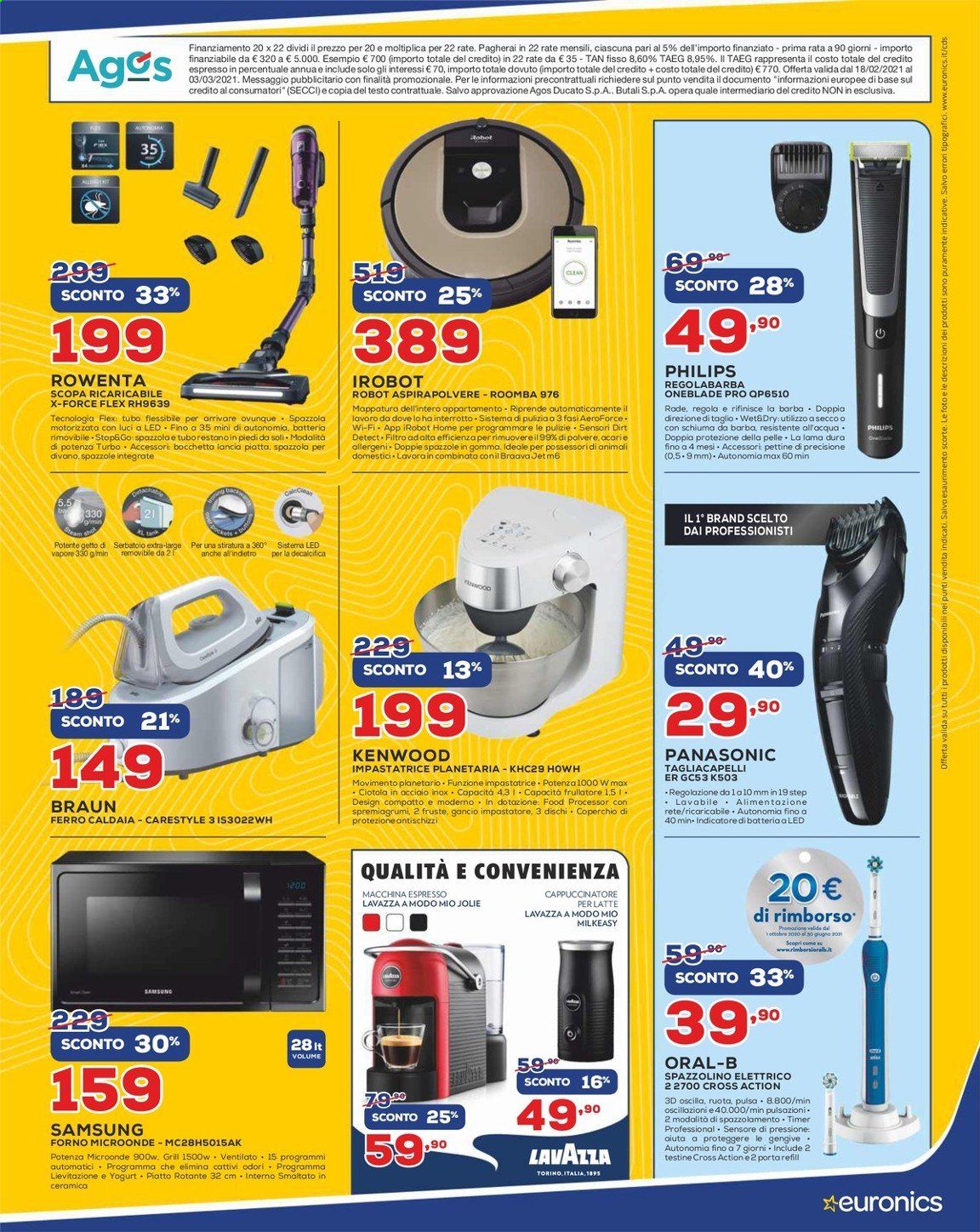 Volantino Euronics - 18/2/2021 - 3/3/2021. Pagina 22