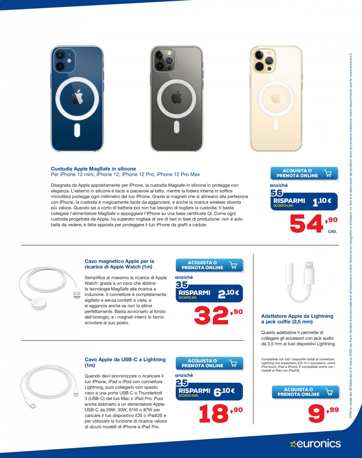 Volantino Euronics - 18/2/2021 - 3/3/2021. Pagina 7