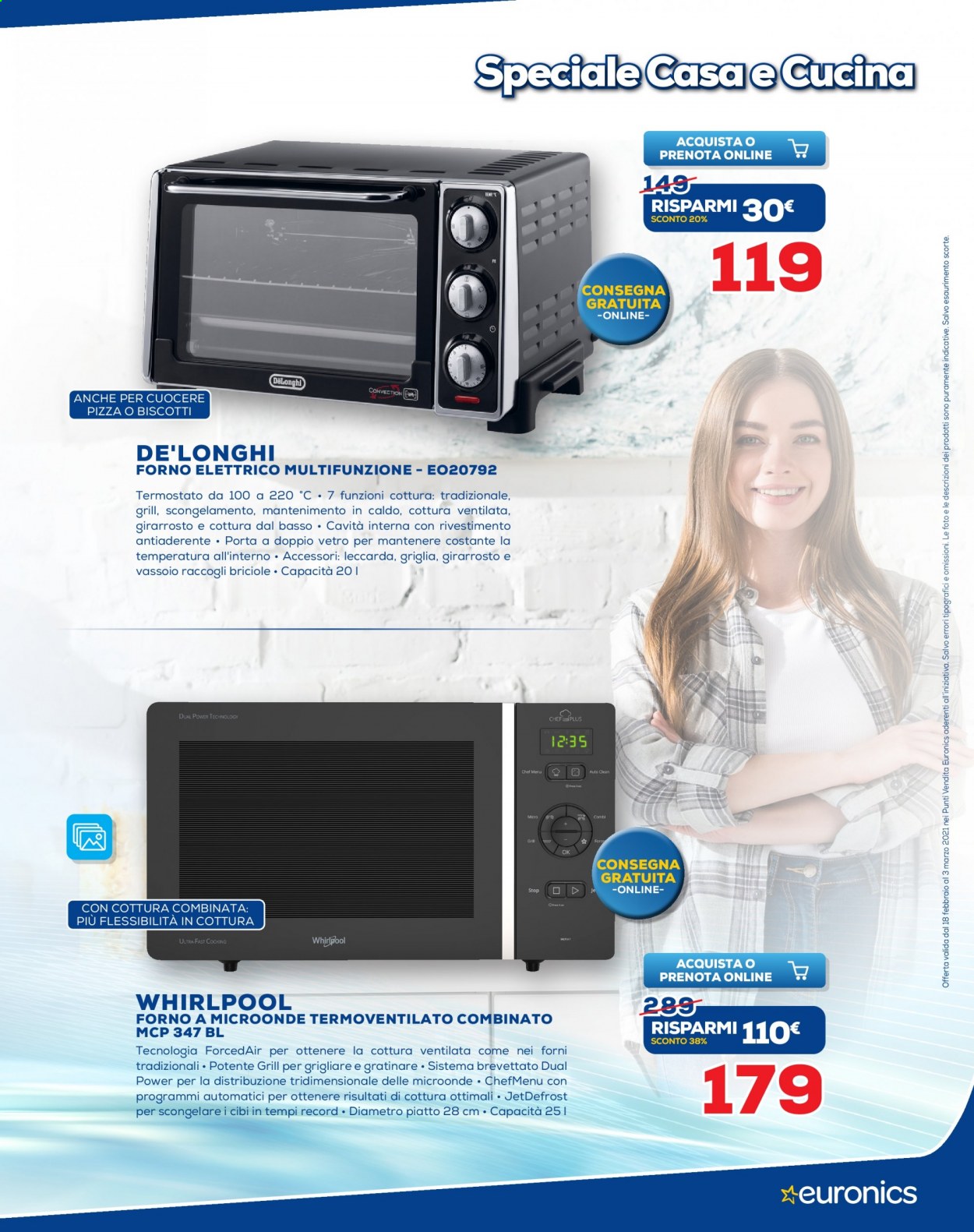 Volantino Euronics - 18/2/2021 - 3/3/2021. Pagina 7