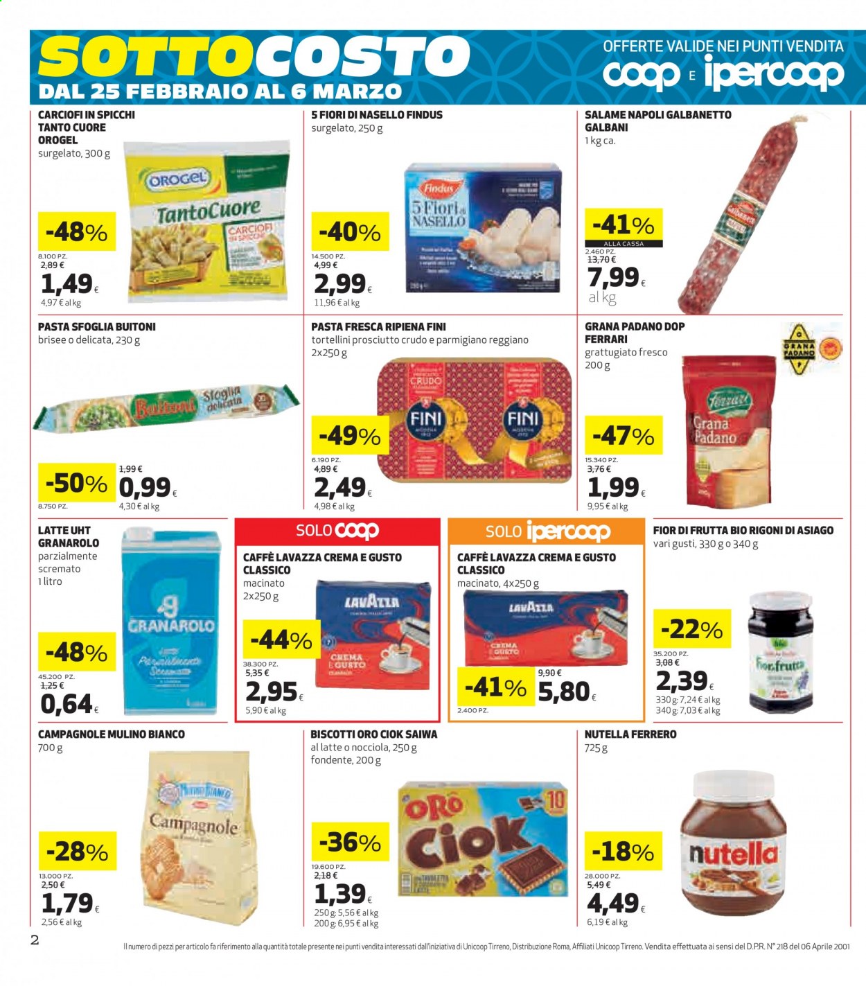 Volantino Coop - 25/2/2021 - 10/3/2021. Pagina 2