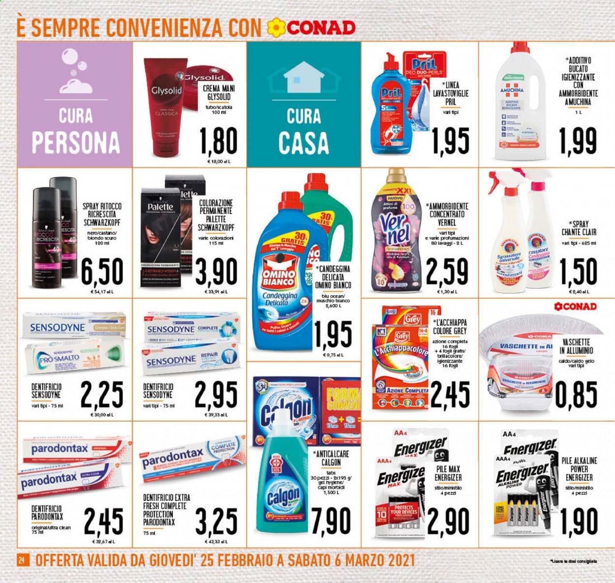 Volantino Conad - 25/2/2021 - 6/3/2021. Pagina 24