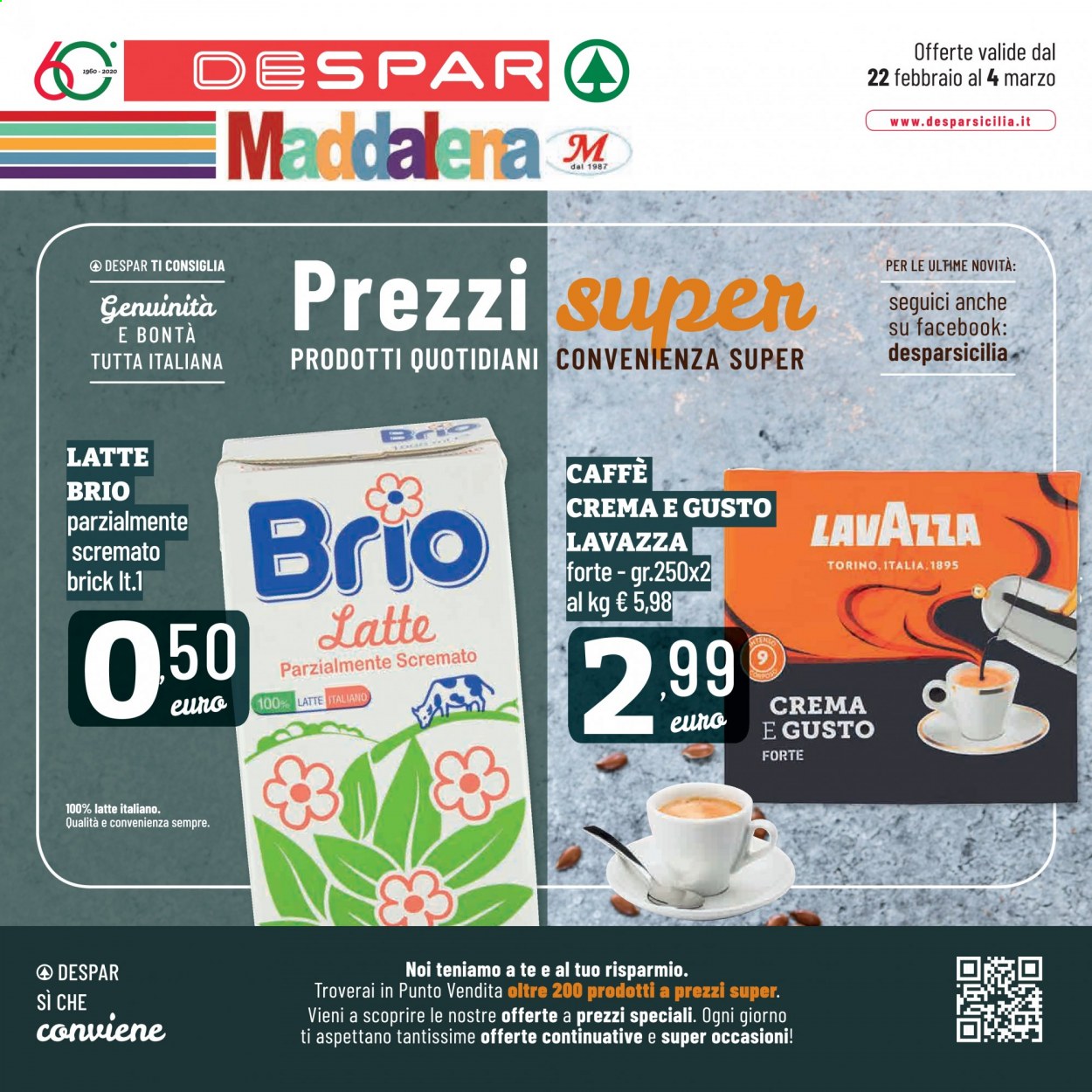 Volantino Despar - 22/2/2021 - 4/3/2021. Pagina 1