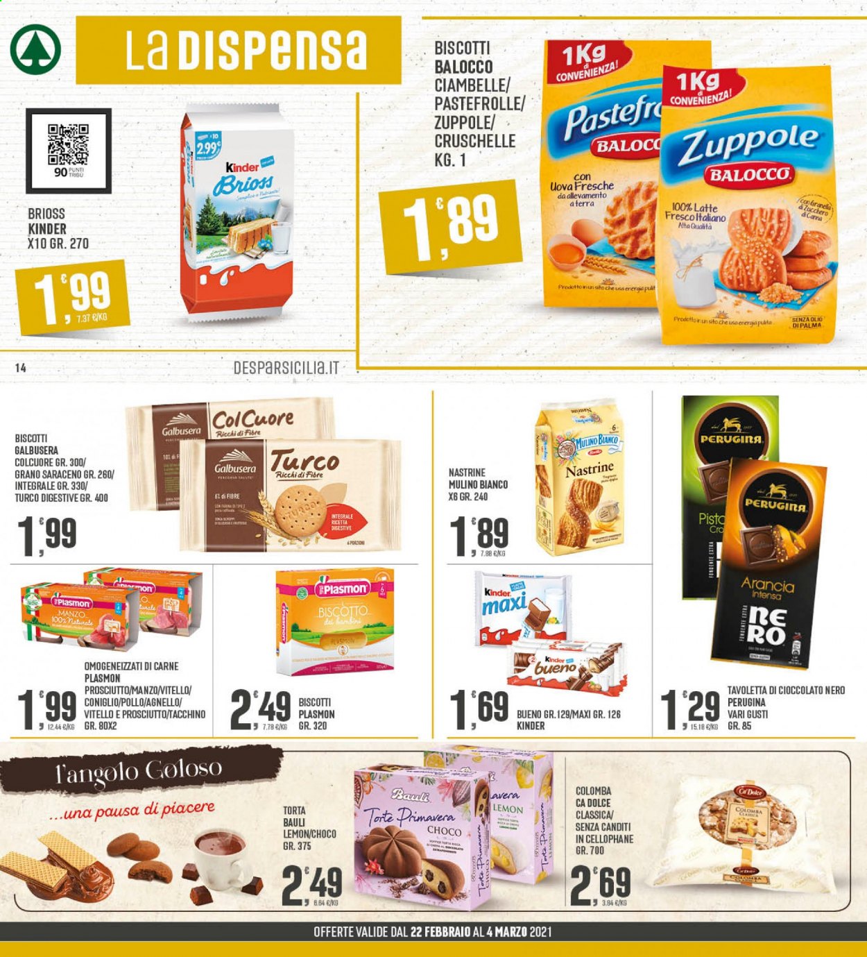 Volantino Eurospar - 22/2/2021 - 4/3/2021. Pagina 14