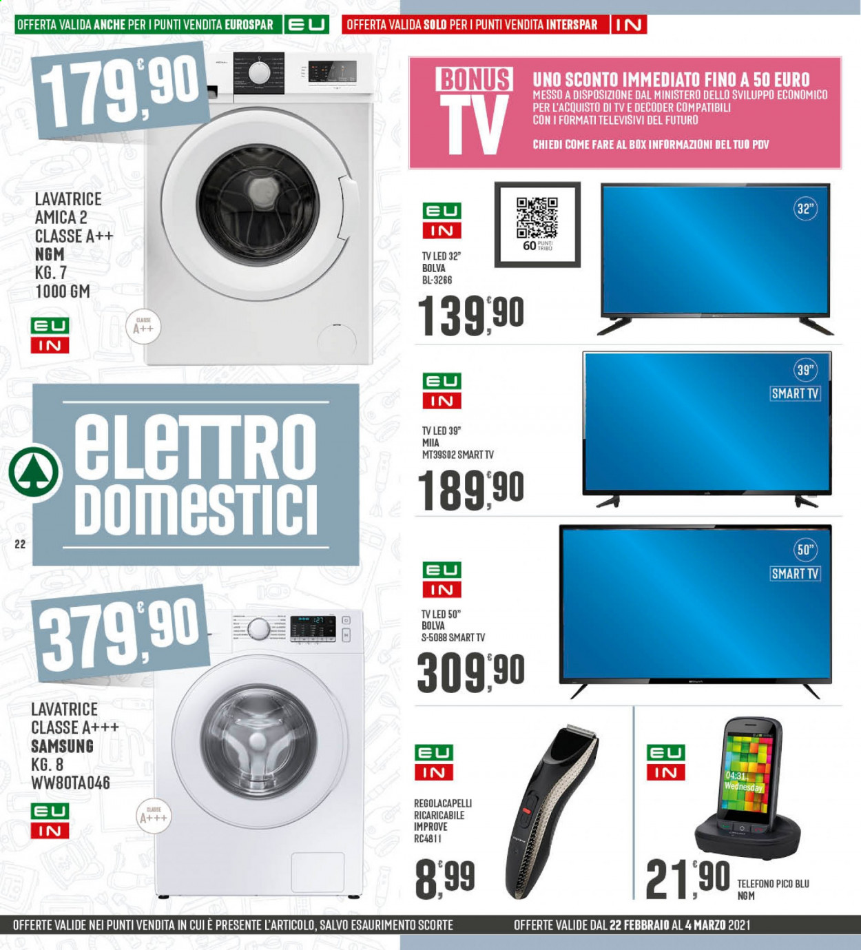 Volantino Interspar - 22/2/2021 - 4/3/2021. Pagina 22