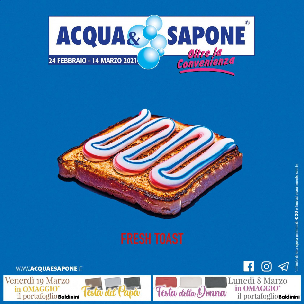 thumbnail - Volantino Acqua & Sapone - 24/2/2021 - 14/3/2021.