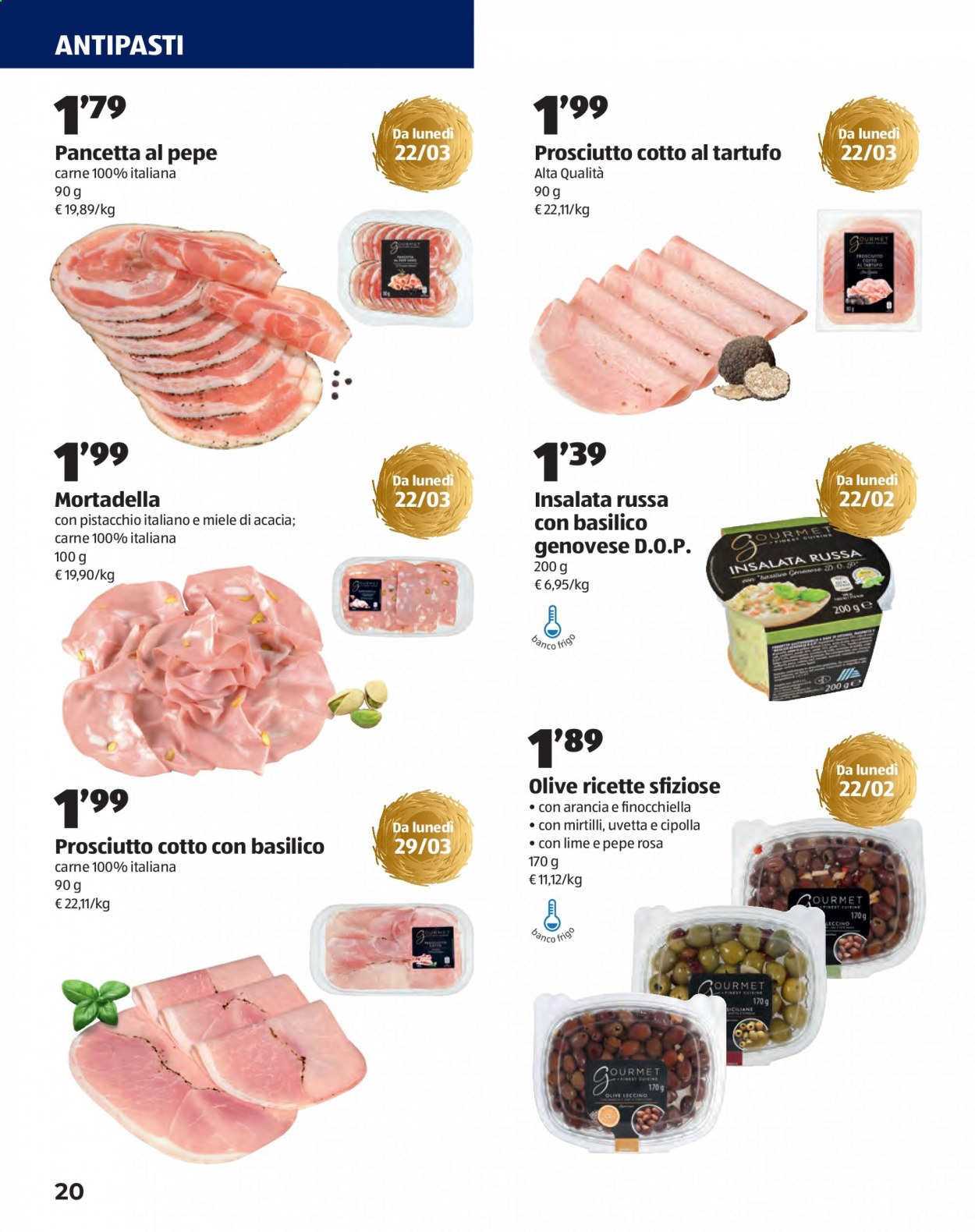 Volantino Aldi. Pagina 20
